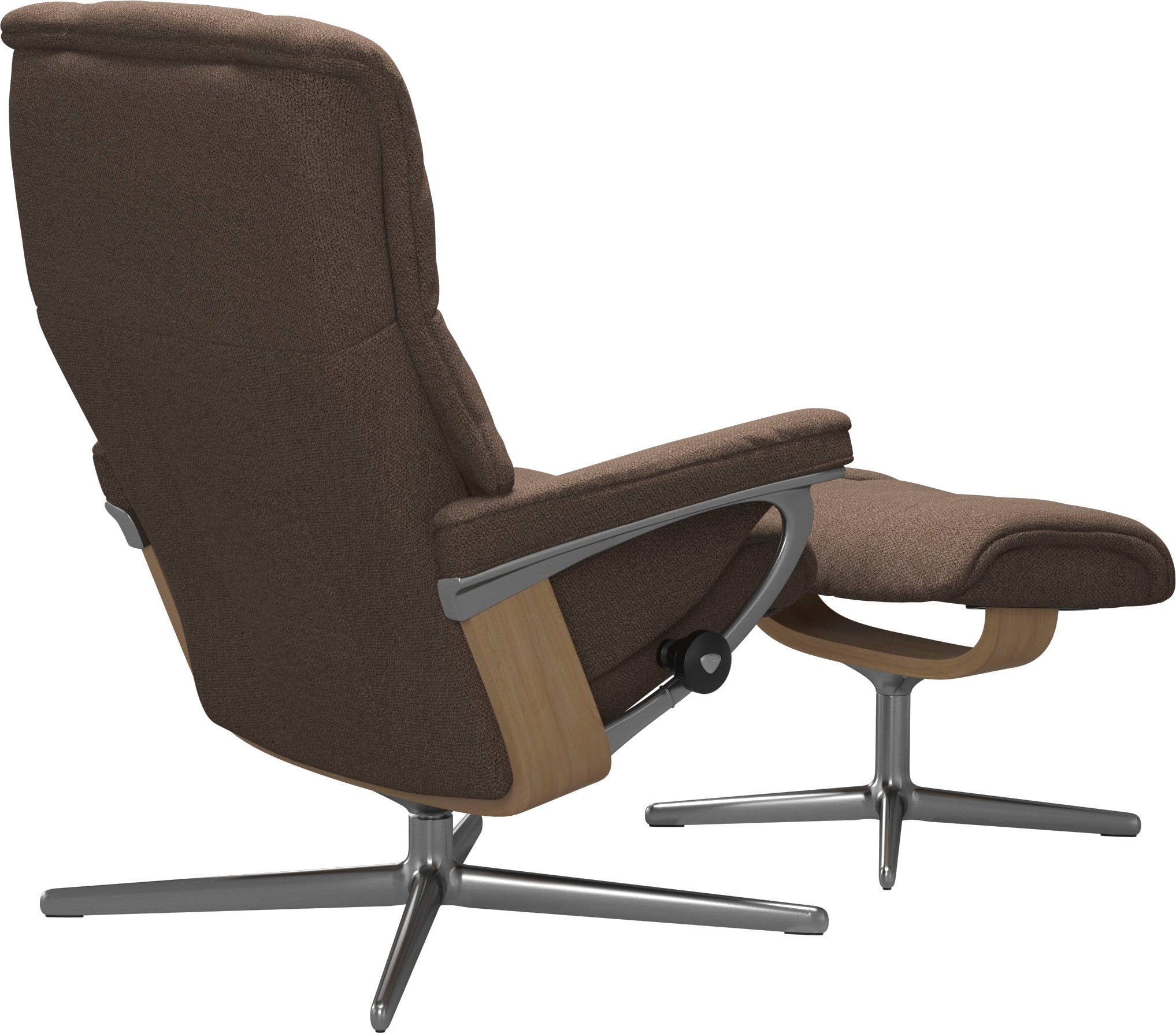 Stressless® Fußhocker »Mayfair«, mit Cross Base, Größe S, M & L, Holzakzent Eiche