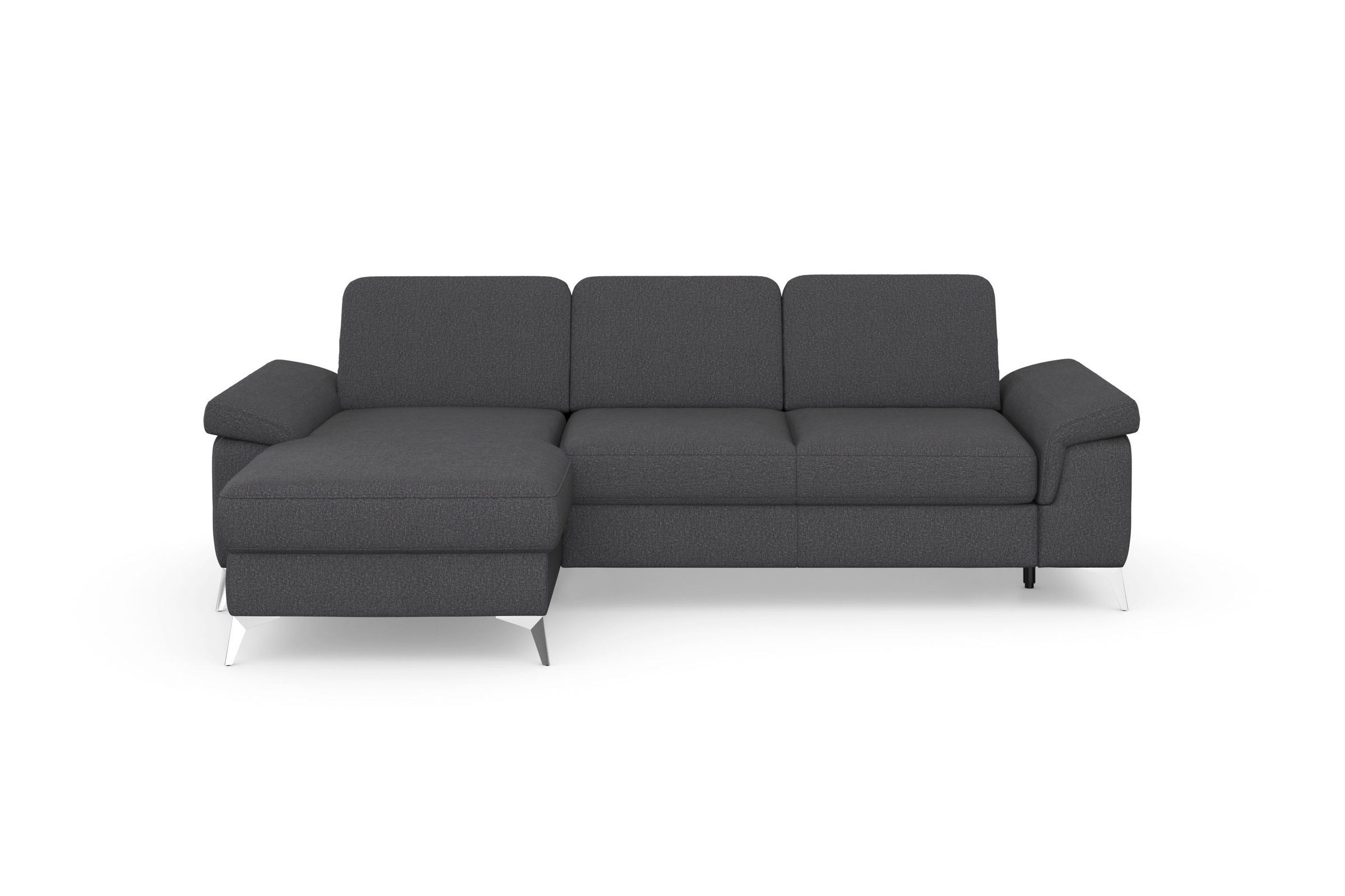 sit&more Ecksofa "Padua L-Form", inklusive Sitztiefenverstellung, Armteilfu günstig online kaufen
