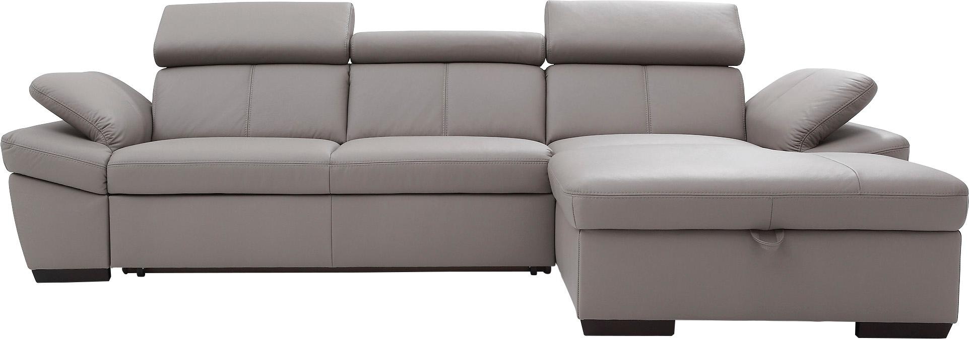 exxpo - sofa fashion Ecksofa "Salerno, Funktionssofa, Breite 280cm, hoher S günstig online kaufen