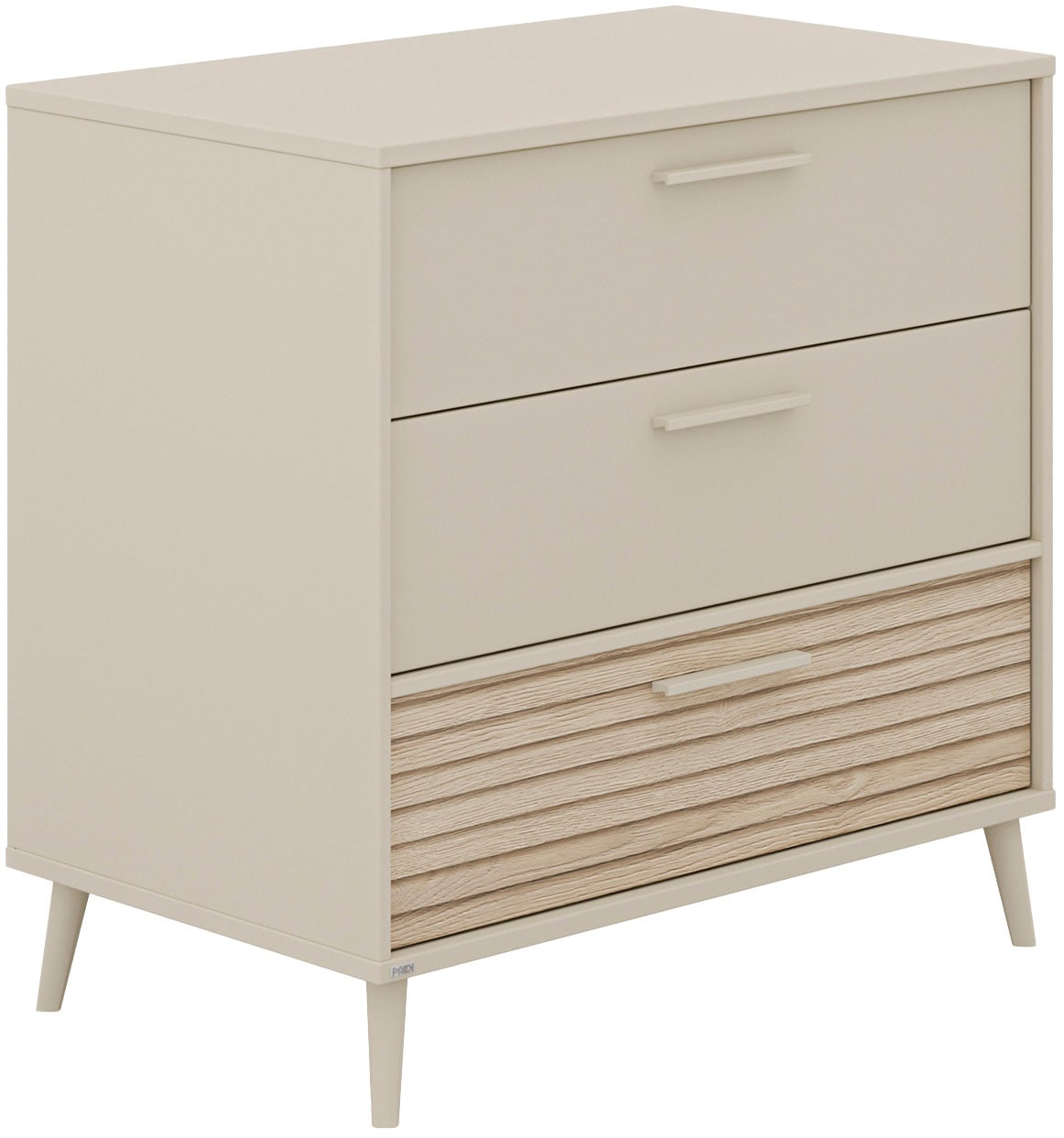 PAIDI Wickelkommode "EEFJE Kommode in modernem Design, Cashmere-Beige mit G günstig online kaufen