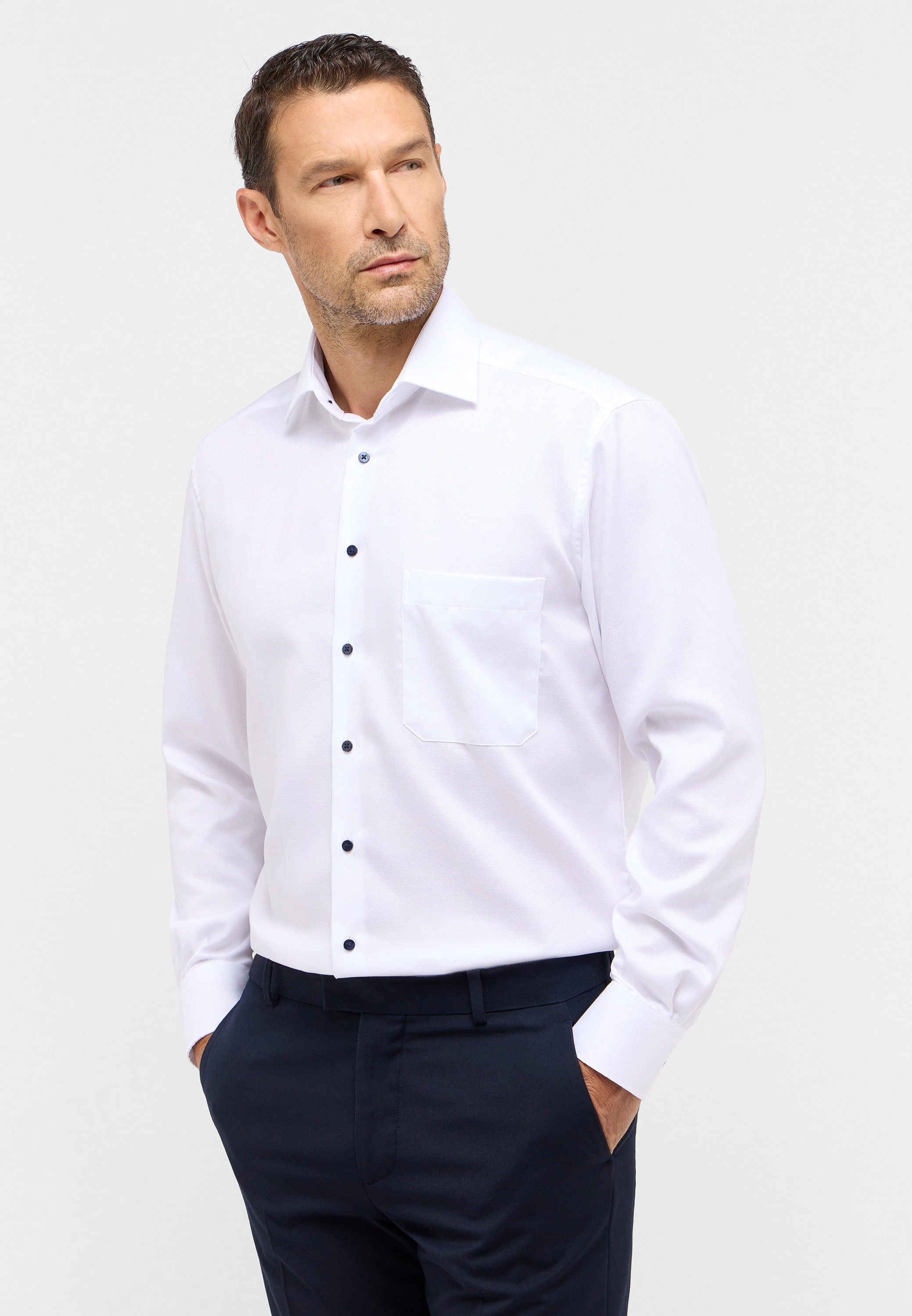 Eterna Langarmhemd "COMFORT FIT", NON IRON (bügelfrei) günstig online kaufen