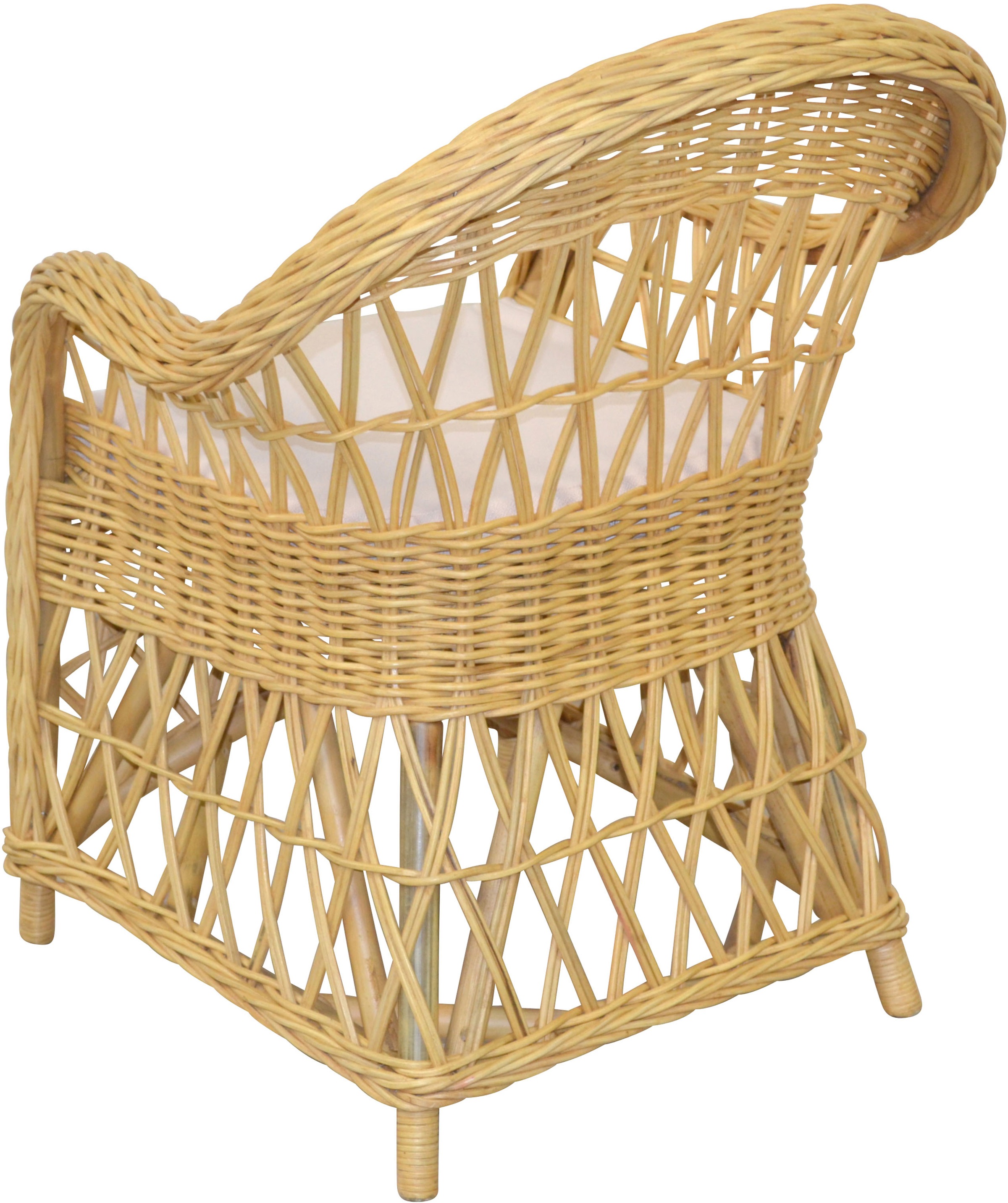 HOFMANN LIVING AND MORE Relaxsessel 1 Stk. tlg. Handgeflochten günstig online kaufen