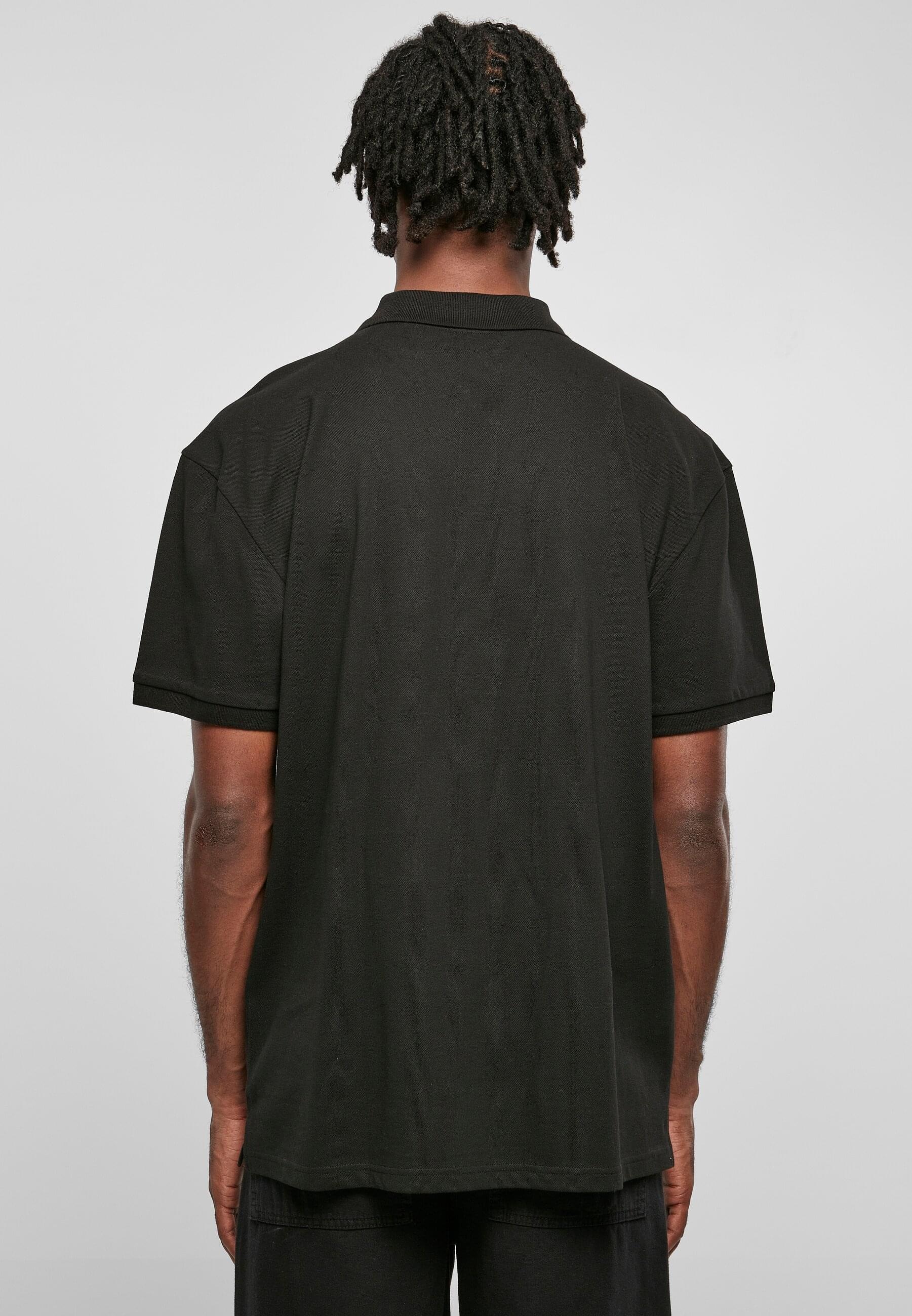 URBAN CLASSICS Poloshirt »Urban Classics Herren Oversized Zip Polo«, (1 tlg.)