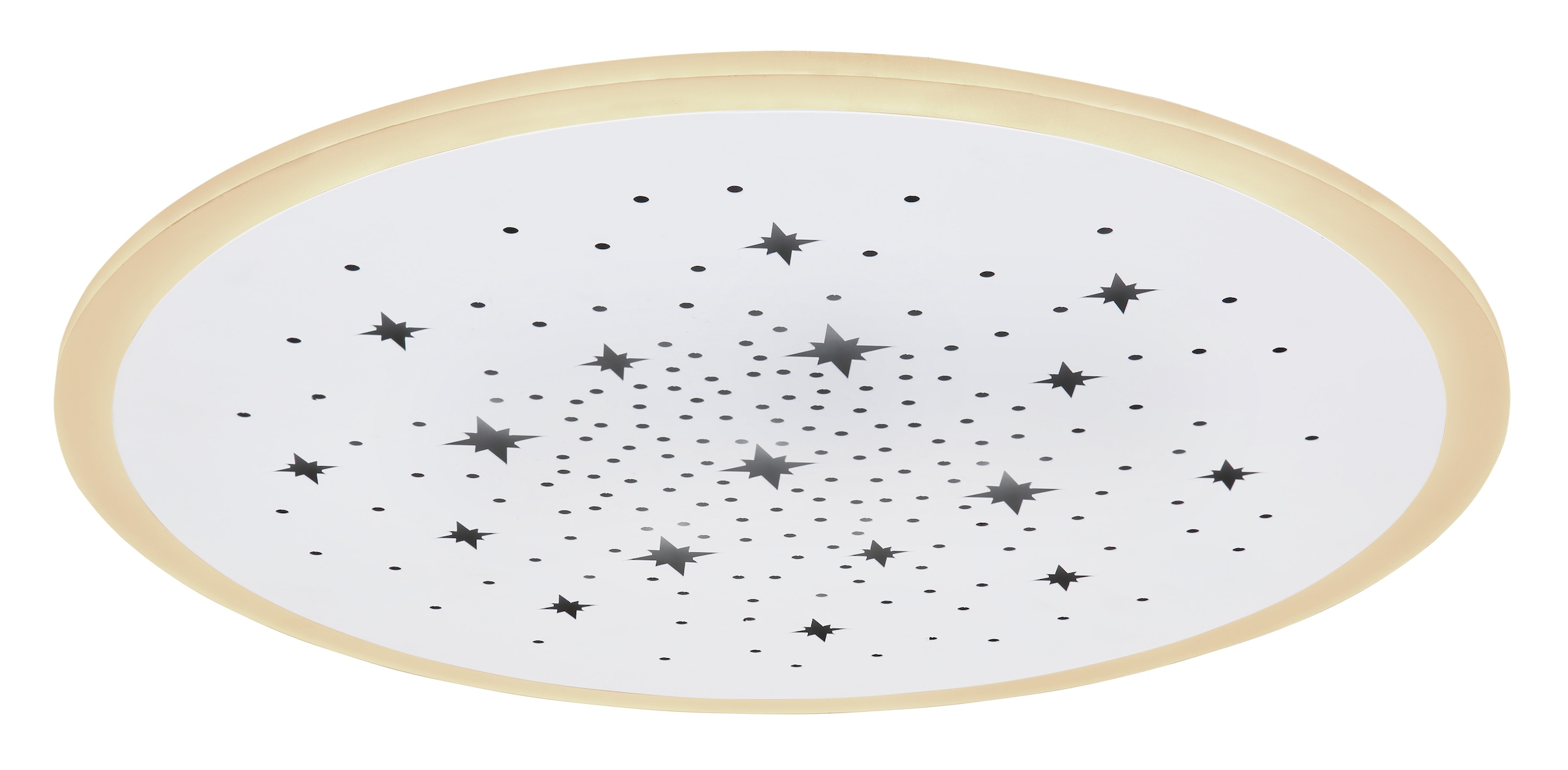 GLOBO LIGHTING LED Deckenleuchte »MURPHY«, Leuchtmittel LED-Modul | LED fest integriert, Deckenlampe/rund/Wohnzimmer/Schlafzimmer/elegant