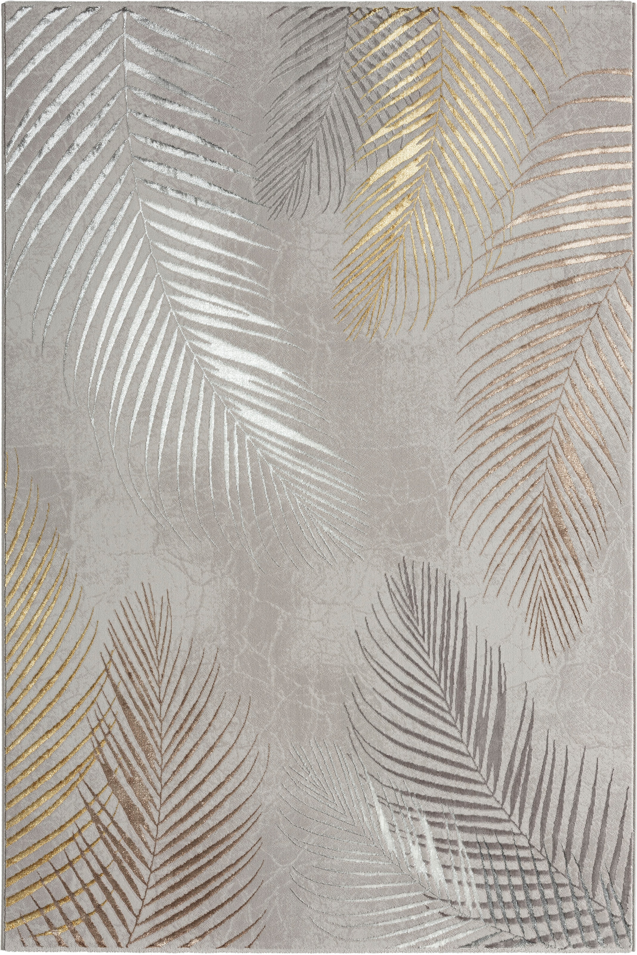 merinos Teppich »Creation 50051«, rechteckig, 10 mm Höhe, elegant, glänzend, Kurzflor, Indoor, pflegeleicht, robust