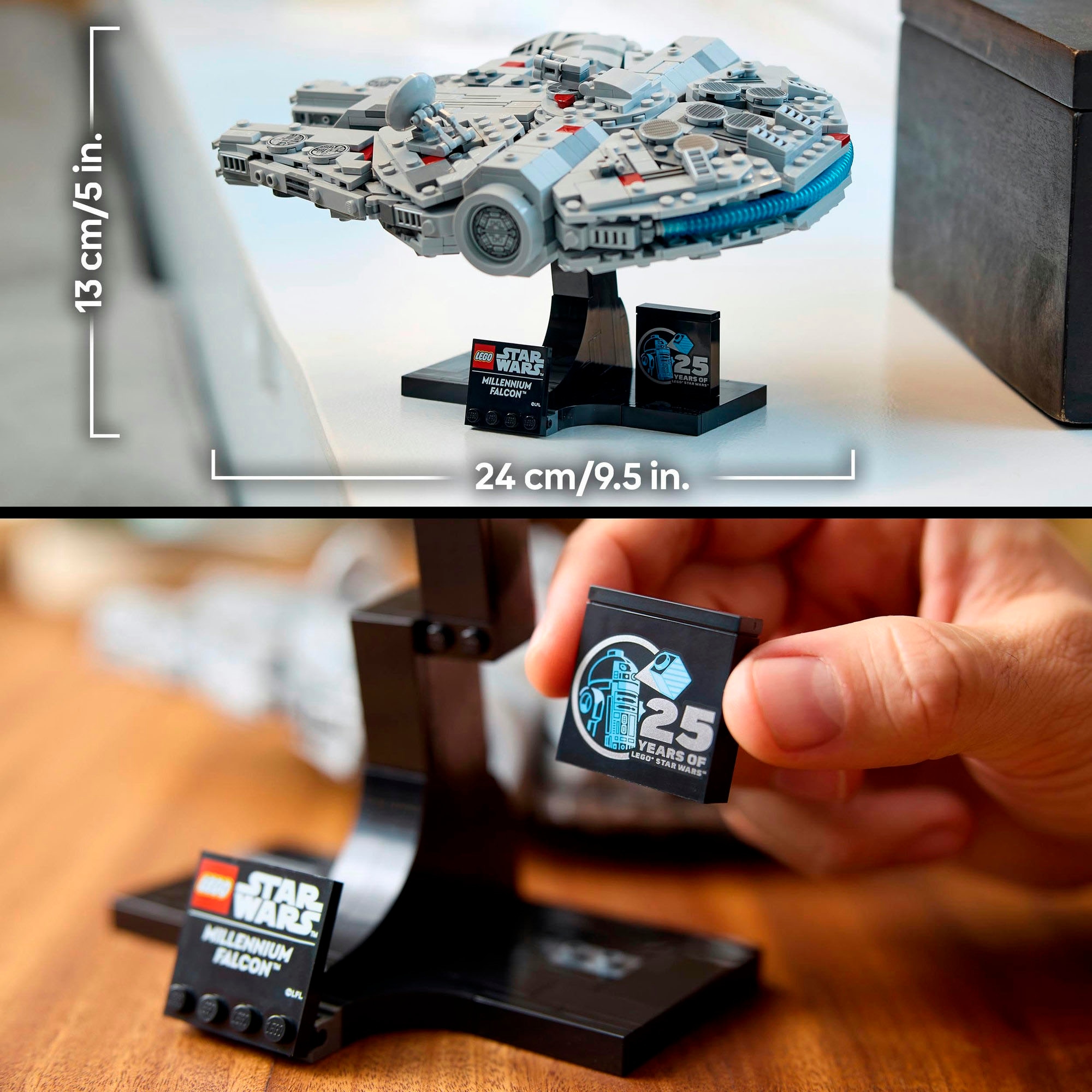 LEGO® Konstruktionsspielsteine »Millennium Falcon™ LEGO (75375), LEGO® Star Wars™«, (921 St.), Made in Europe