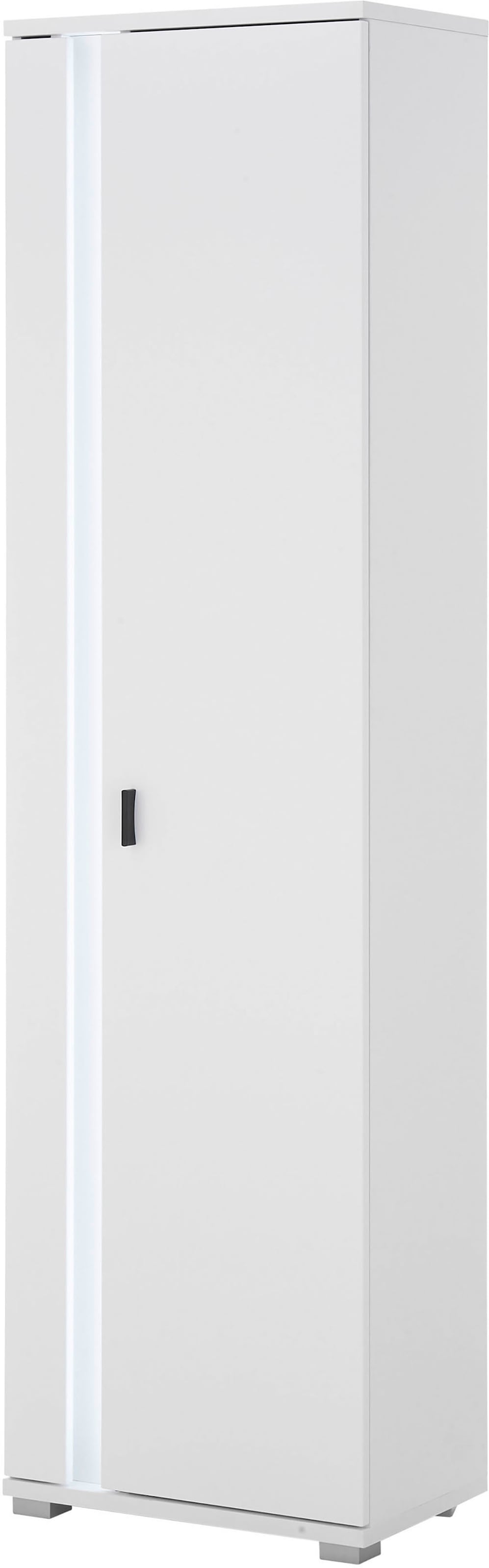 INOSIGN Mehrzweckschrank »LONG ISLAND«, (1 St.), in moderner Trendfarbe,inklusive senkrechter Beleuchtung,Breite 55 cm
