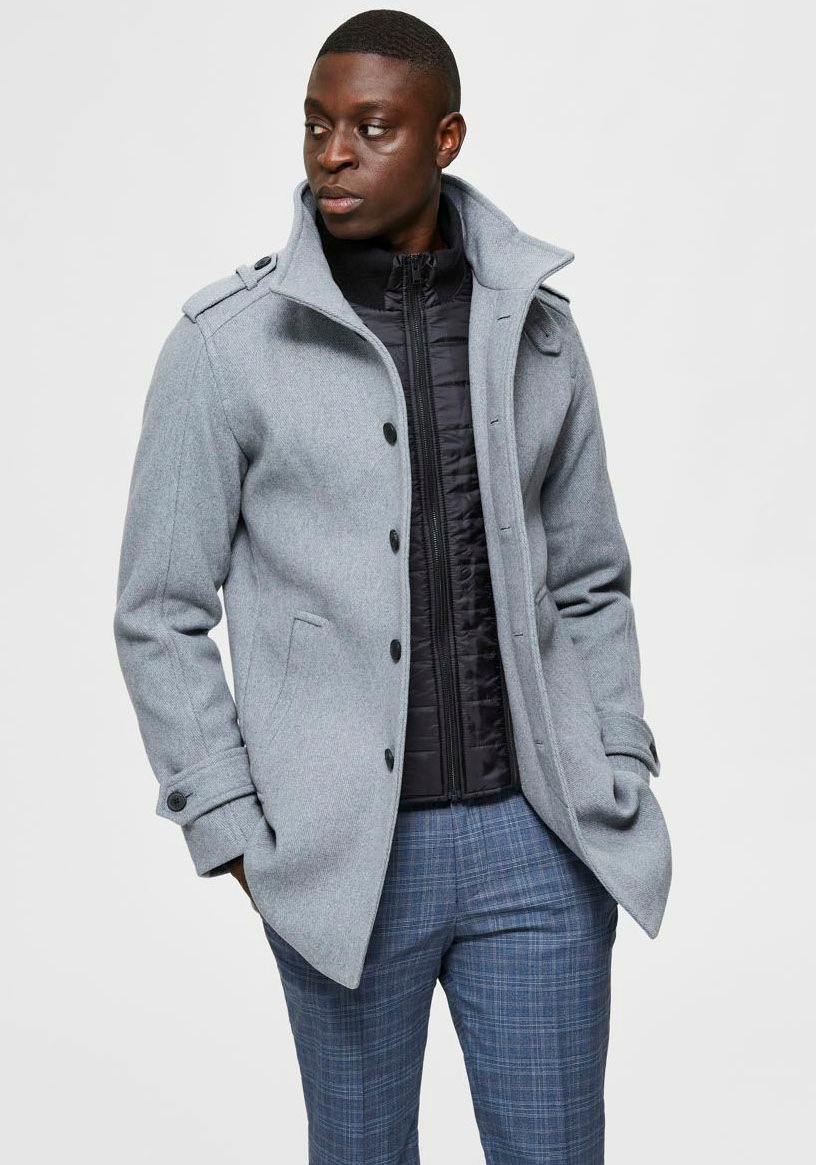 selected wool coat