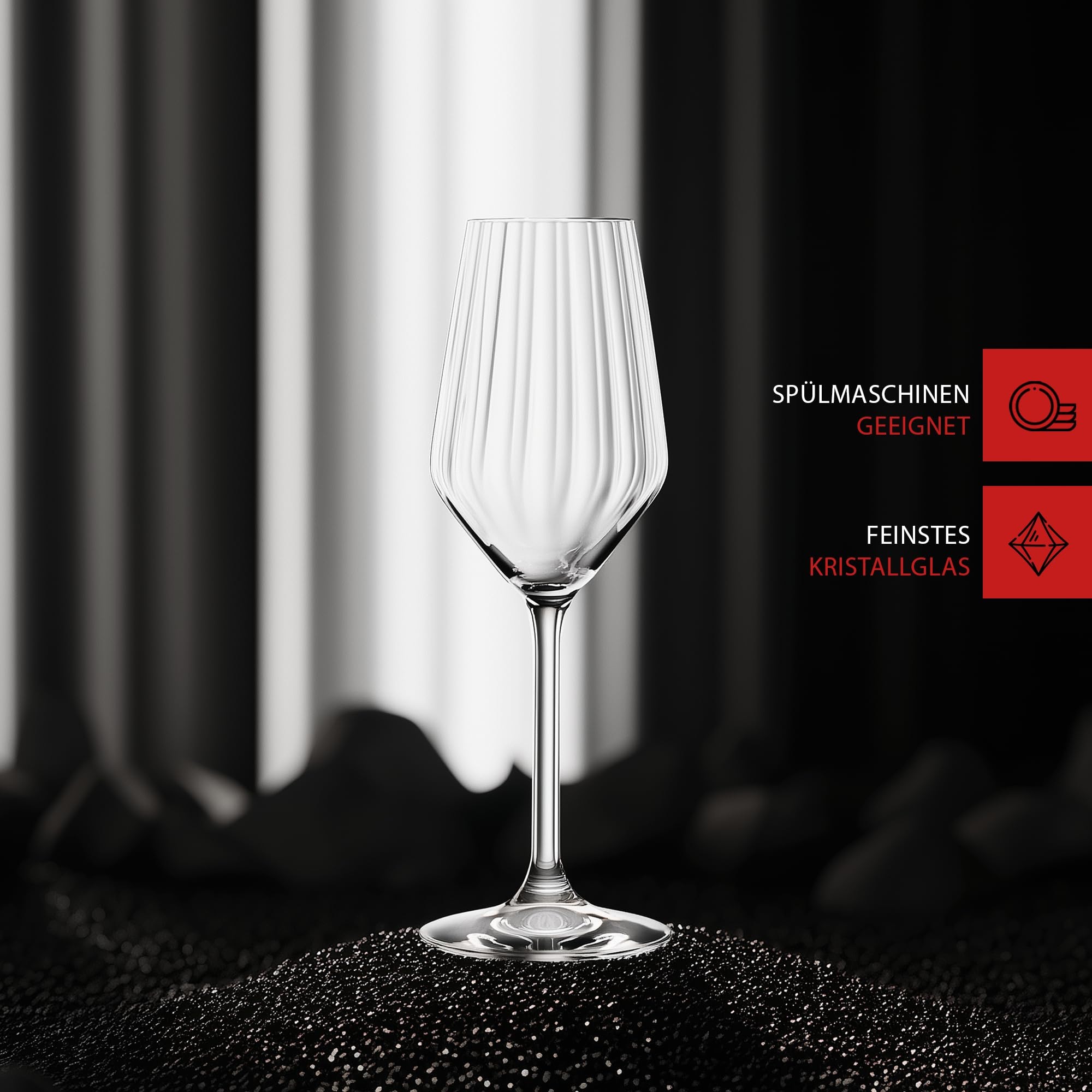 SPIEGELAU Champagnerglas »Champagnergläser Lifestyle 310 ml 4er Set transparent«