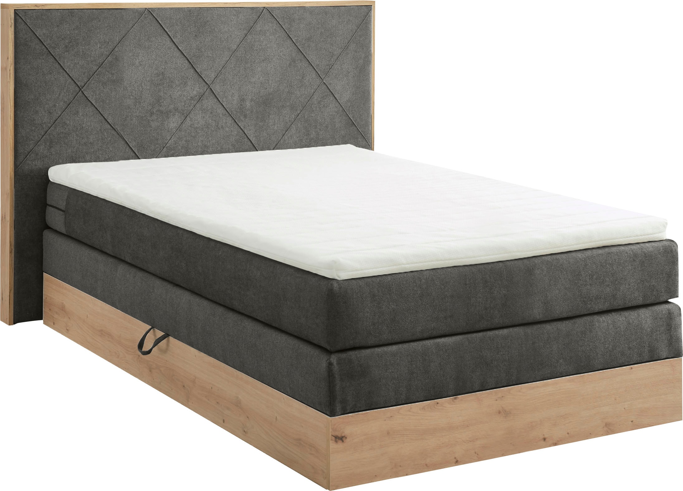 ED EXCITING DESIGN Boxspringbett "Bellevue", inkl. Bettkasten, wahlweise mi günstig online kaufen
