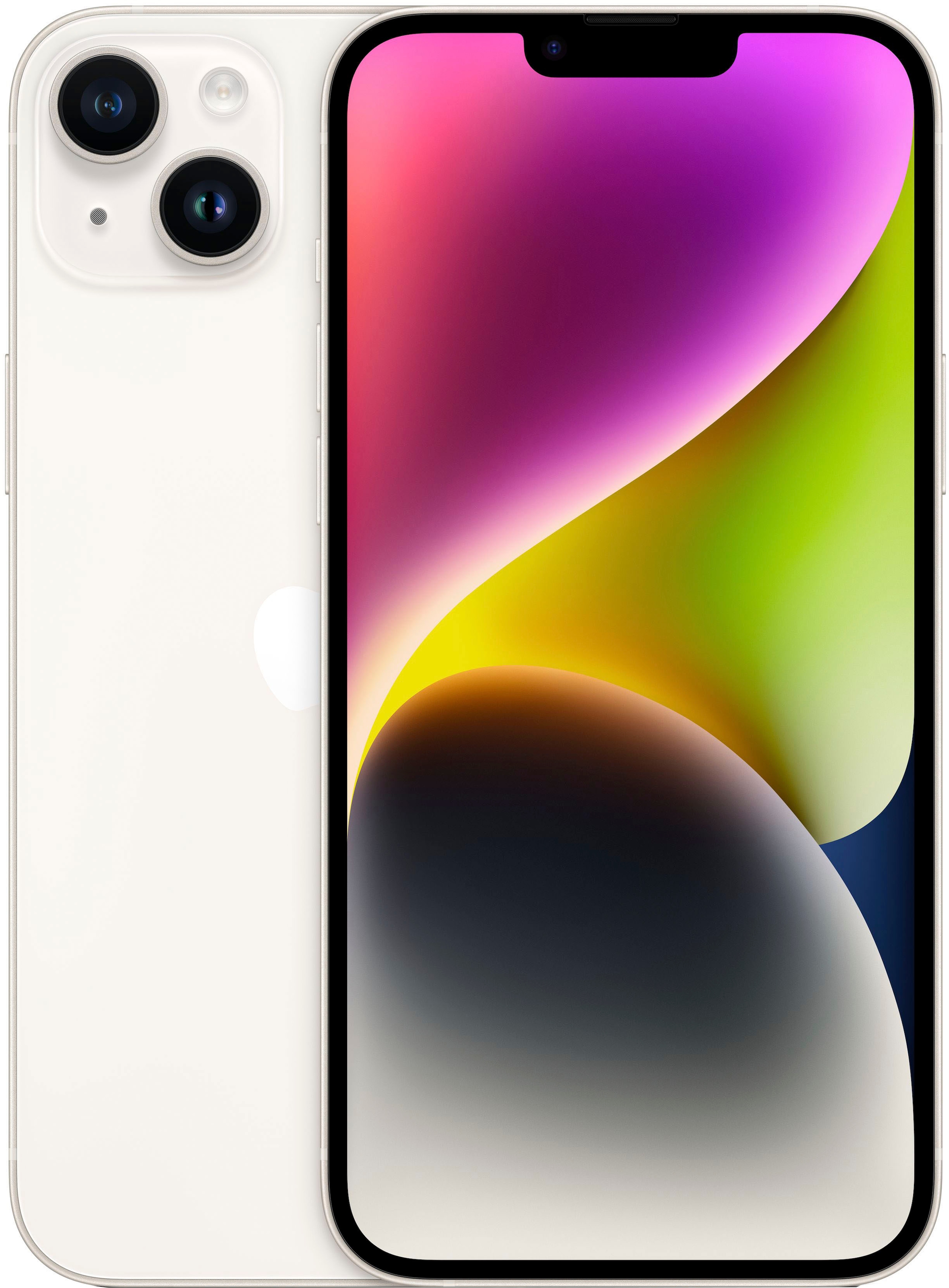 Apple Smartphone »iPhone 14 Plus 256GB«, starlight, 17 cm/6,7 Zoll, 256 GB Speicherplatz, 12 MP Kamera