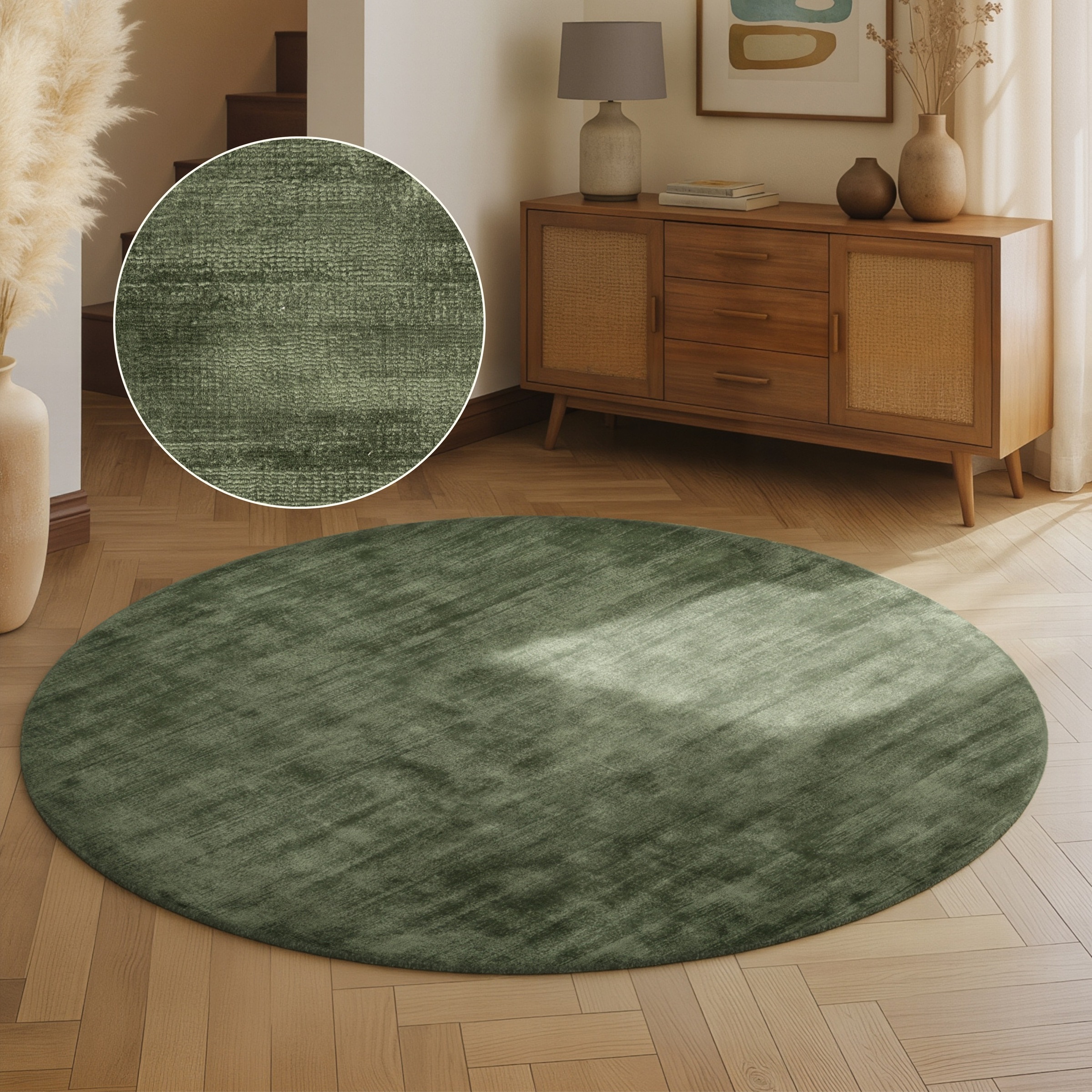Vikosa Jane Rug Green 200cm 4