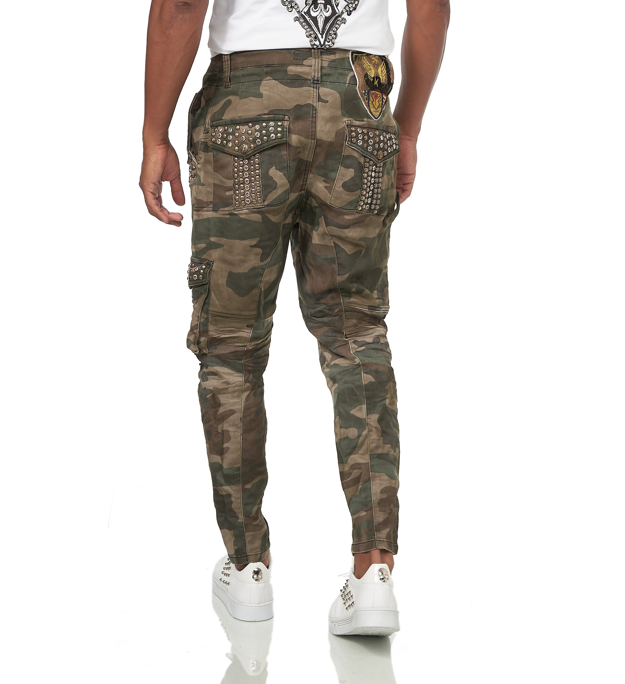 KINGZ Cargohose, mit modischen Details