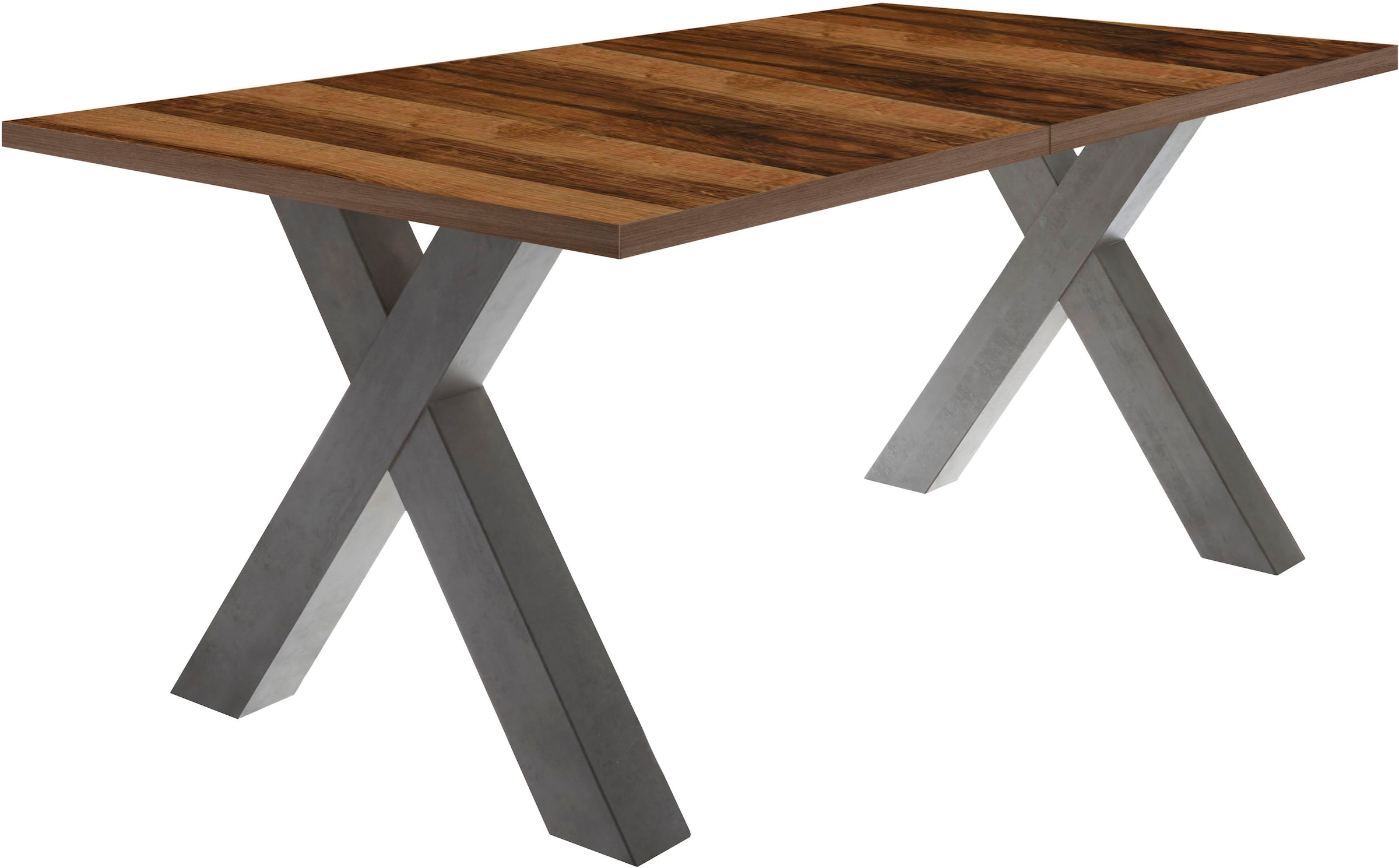 Mäusbacher "Mister" mit Auszug (160-210 cm), Gestell in X-Form