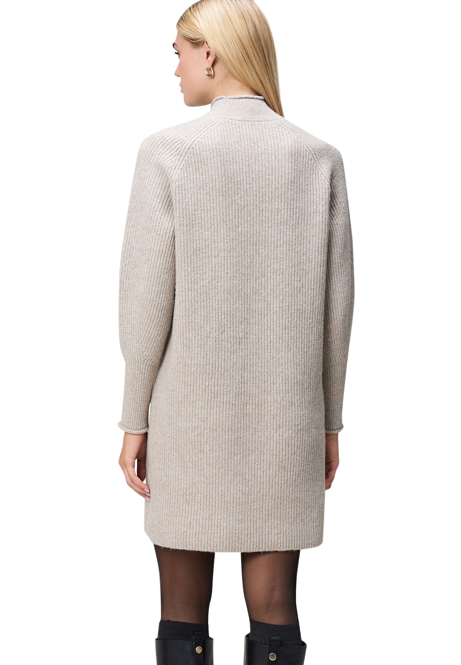 Zero Strickkleid »zero Damen Strickkleid mit Stehkragen«, Plain/ohne Details