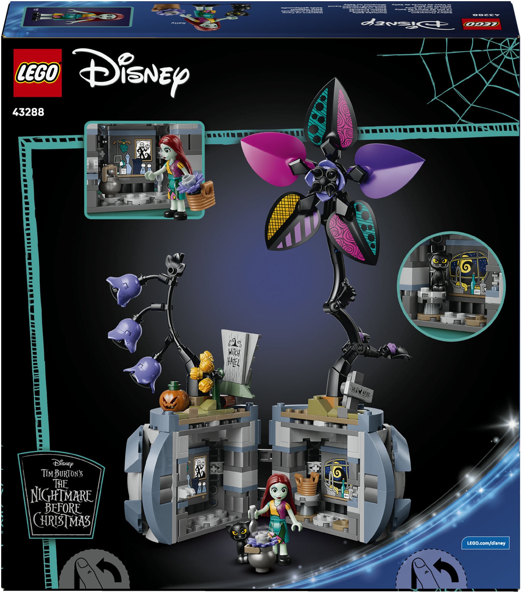 LEGO® Konstruktionsspielsteine »Sallys Blumentopf (43288), LEGO Disney Classic«