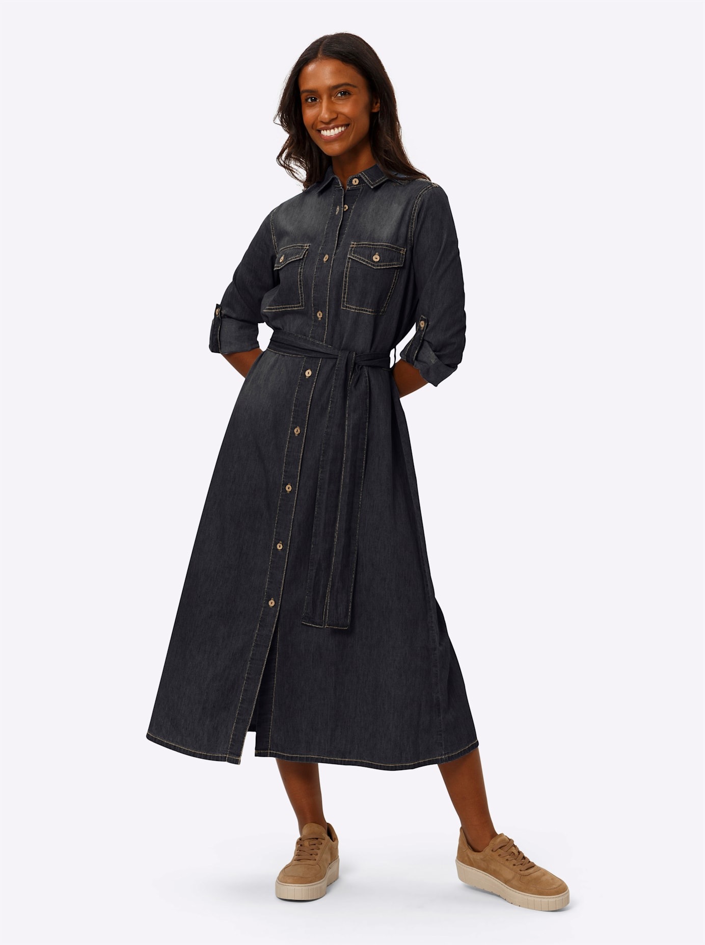 heine Jeanskleid "Jeans-Kleid" günstig online kaufen