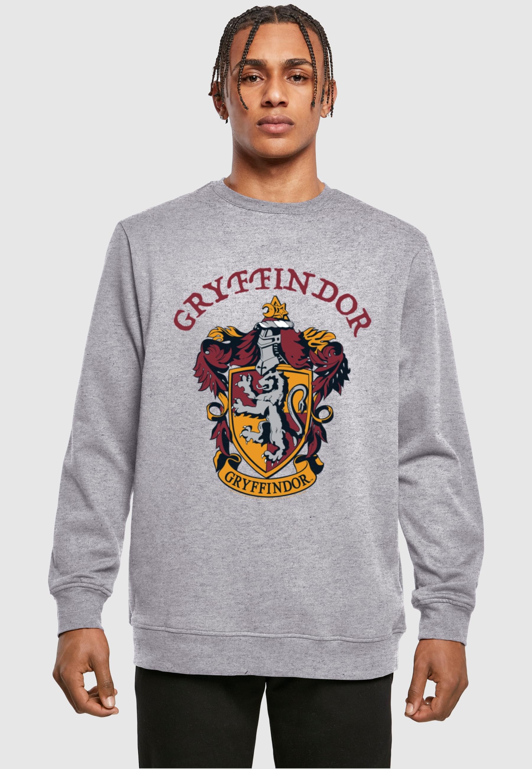 ABSOLUTE CULT Rundhalspullover »ABSOLUTE CULT Herren Harry Potter - Gryffindor Crest Crewneck«, (1 tlg.)