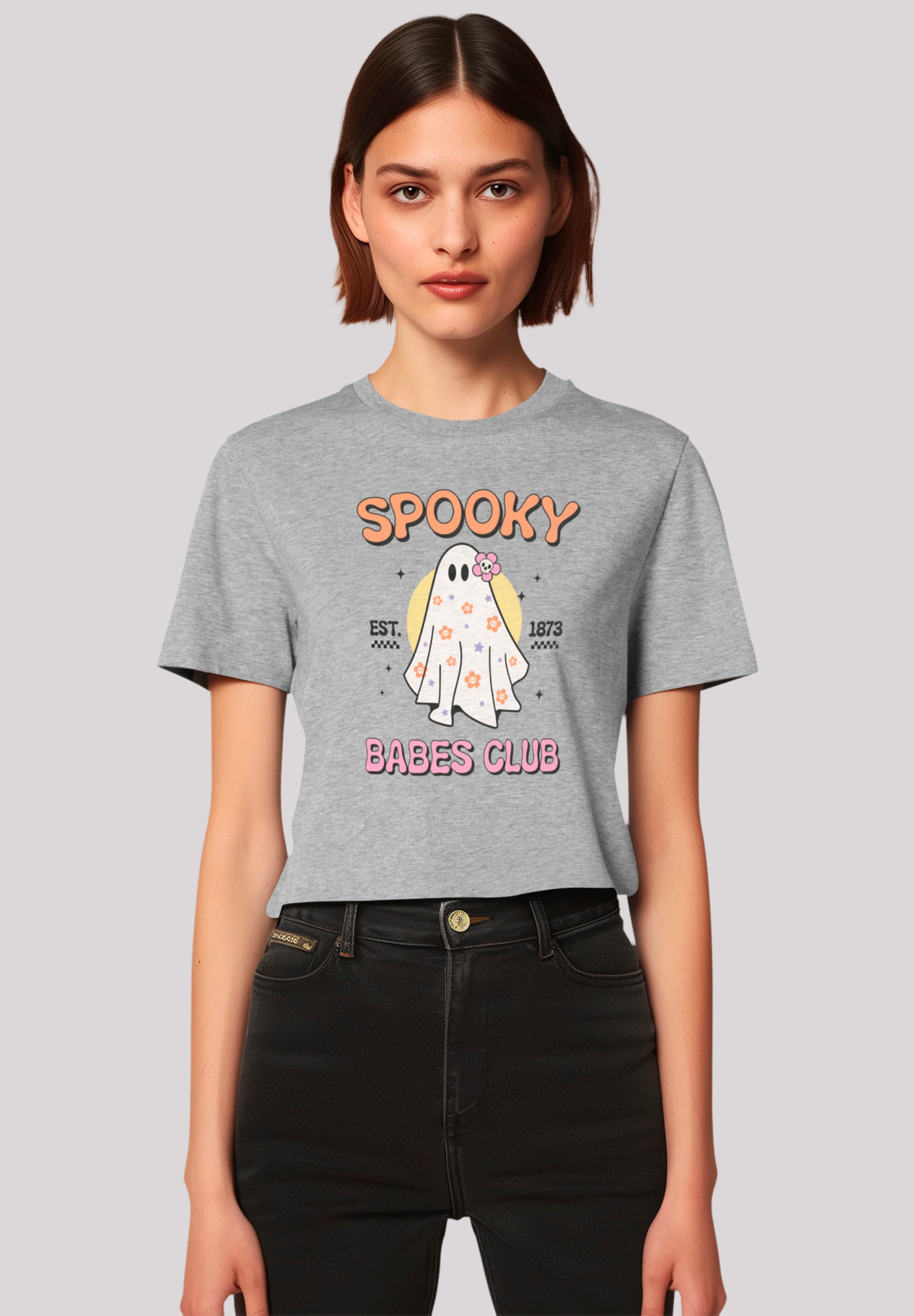 F4NT4STIC T-Shirt "Retro Halloween Spooky Babes Club", Premium Qualität, Ha günstig online kaufen