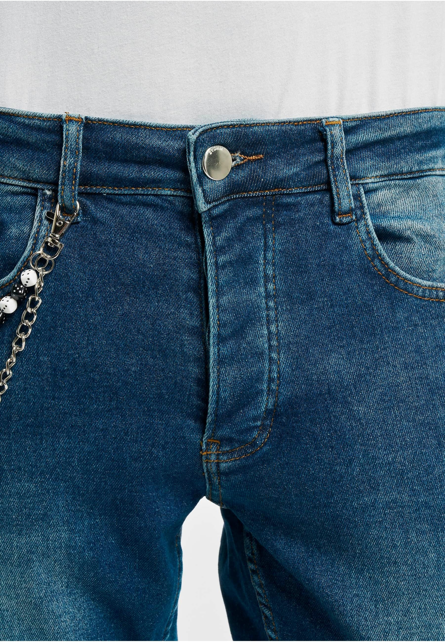 2Y Studios Bequeme Jeans »2Y Studios Herren 2Y Destroyed Tapered Denim«, (1 tlg.)