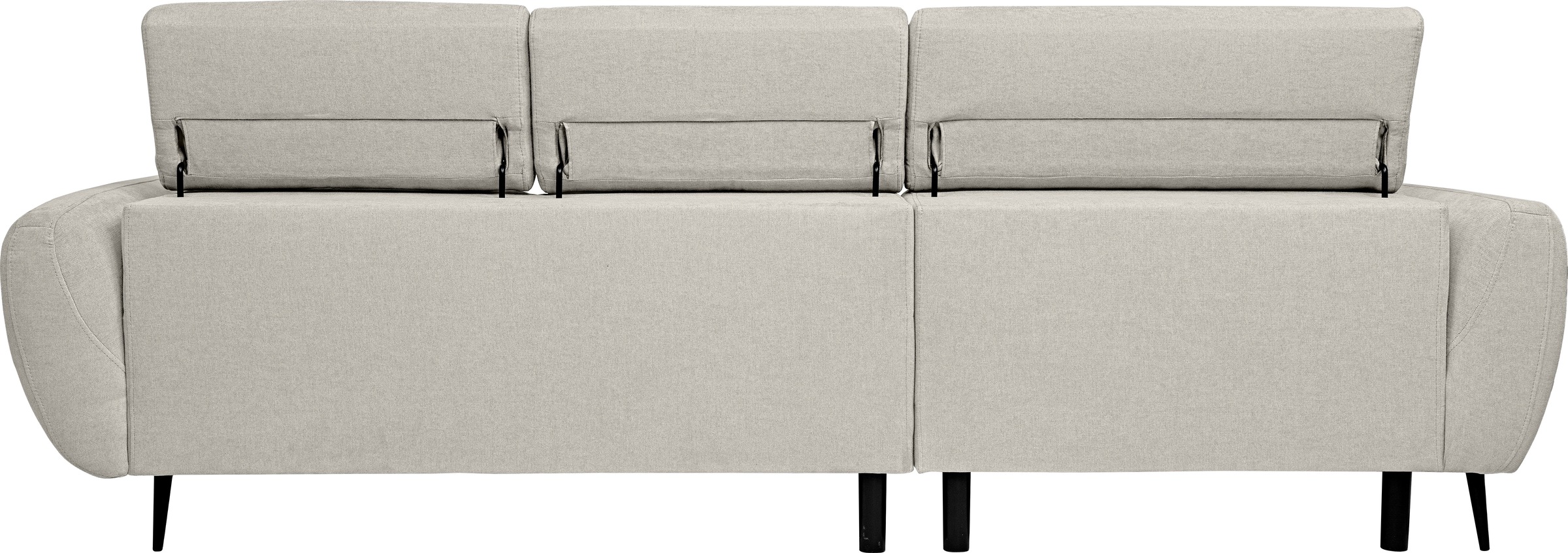 WERK2 Ecksofa »Alisson, mit elektrischer Sitztiefenverstellung, L-Form, Breite 277 cm« Alisson – flexibler Komfort mit modernem Design und smarten Details.