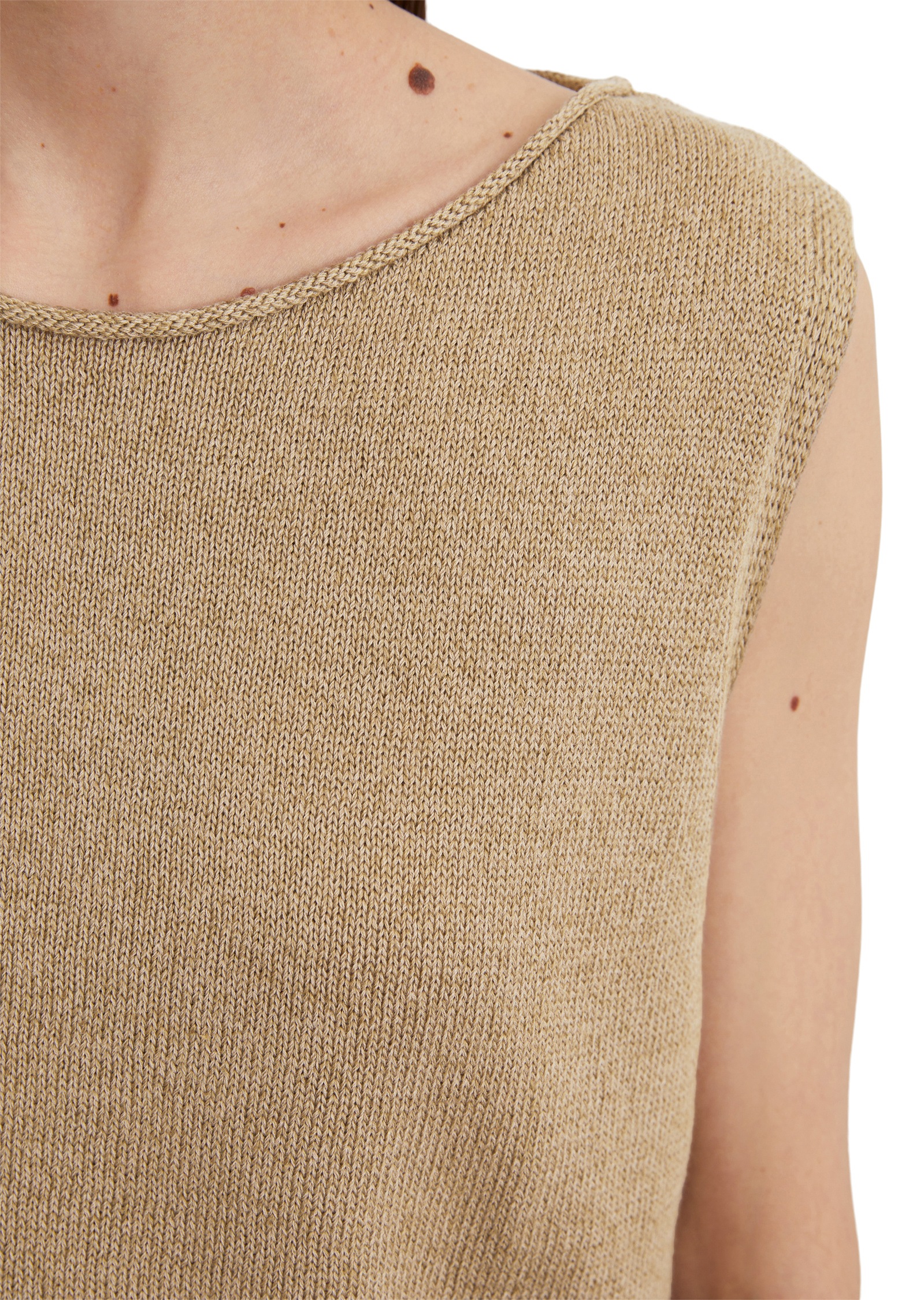 Marc O'Polo Strickpullover »aus Leinen-Mix«