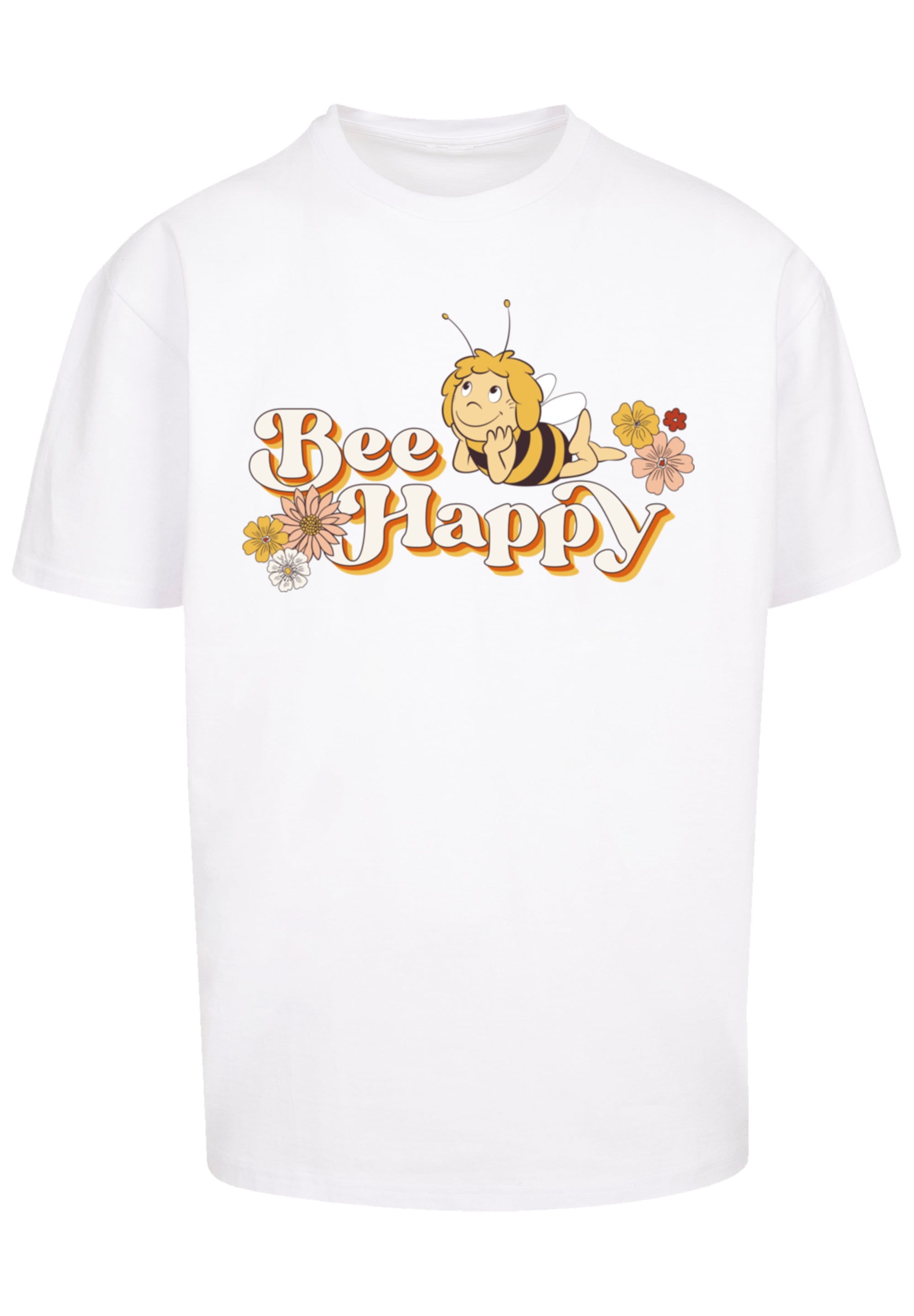 F4NT4STIC T-Shirt »Die Biene Maja Bee Happy Heroes of Childhood«, Nostalgie, Retro, Heroes of Childhood
