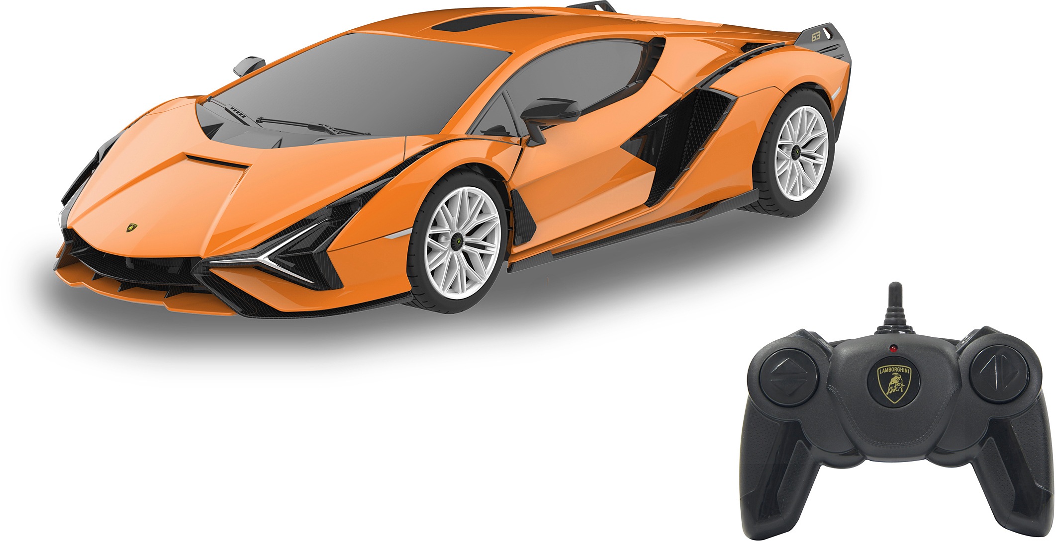 Jamara RC-Auto »Lamborghini Sián 1:24, orange - 2,4 GHz«