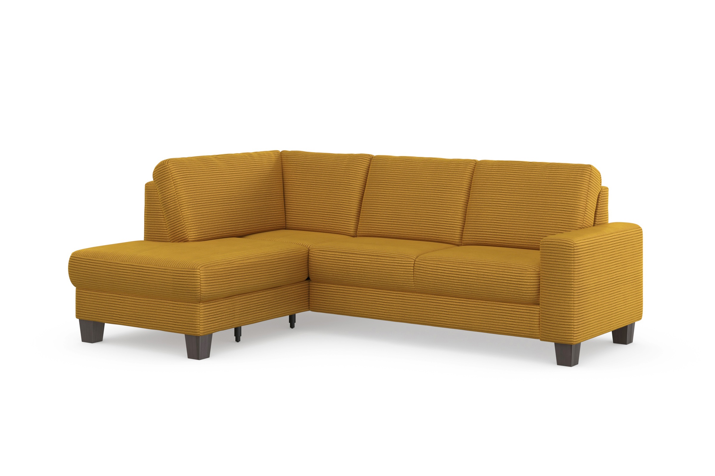 Thumbnail - Home affaire Ecksofa "Summer L-Form" mit Ottomane, mit oder ohne Bettfunktion und Bettkasten, Cord-Bezug