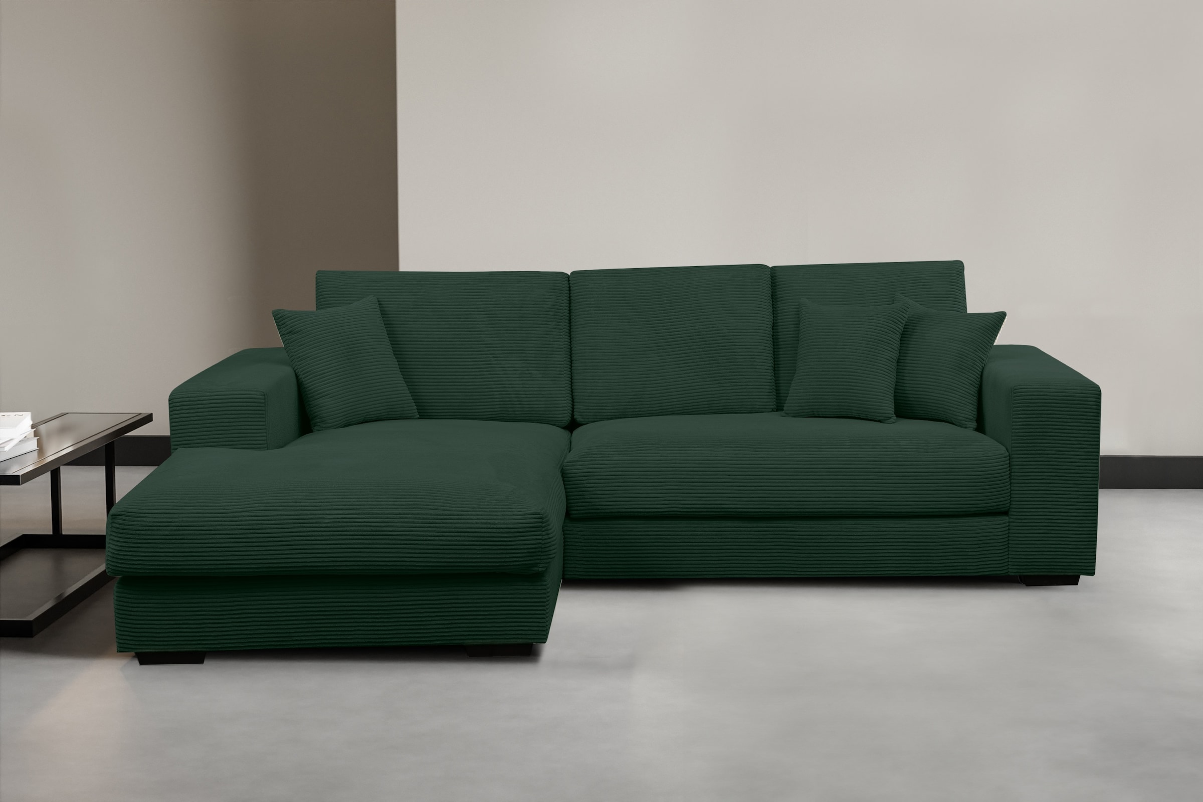 Ecksofa »Eden L-Form«, Design Ecksofa in Cord mit besonders weichem Sitzkomfort