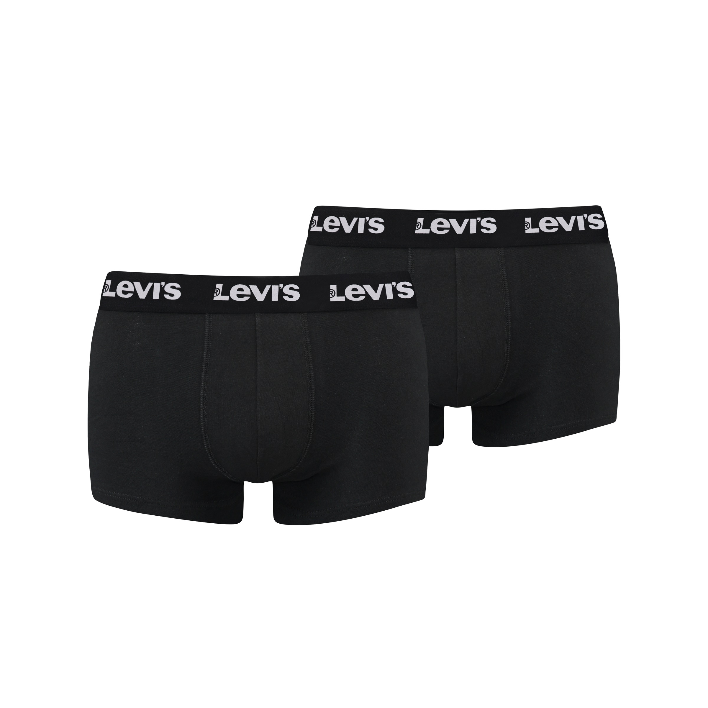 LEVI'S Herren Trunk "LEVIS MEN REPEAT LOGO TRUNK", Gr. XLschwarz, Obermaterial: 95% Baumwolle, 5% Elasthan, Unterhosen
