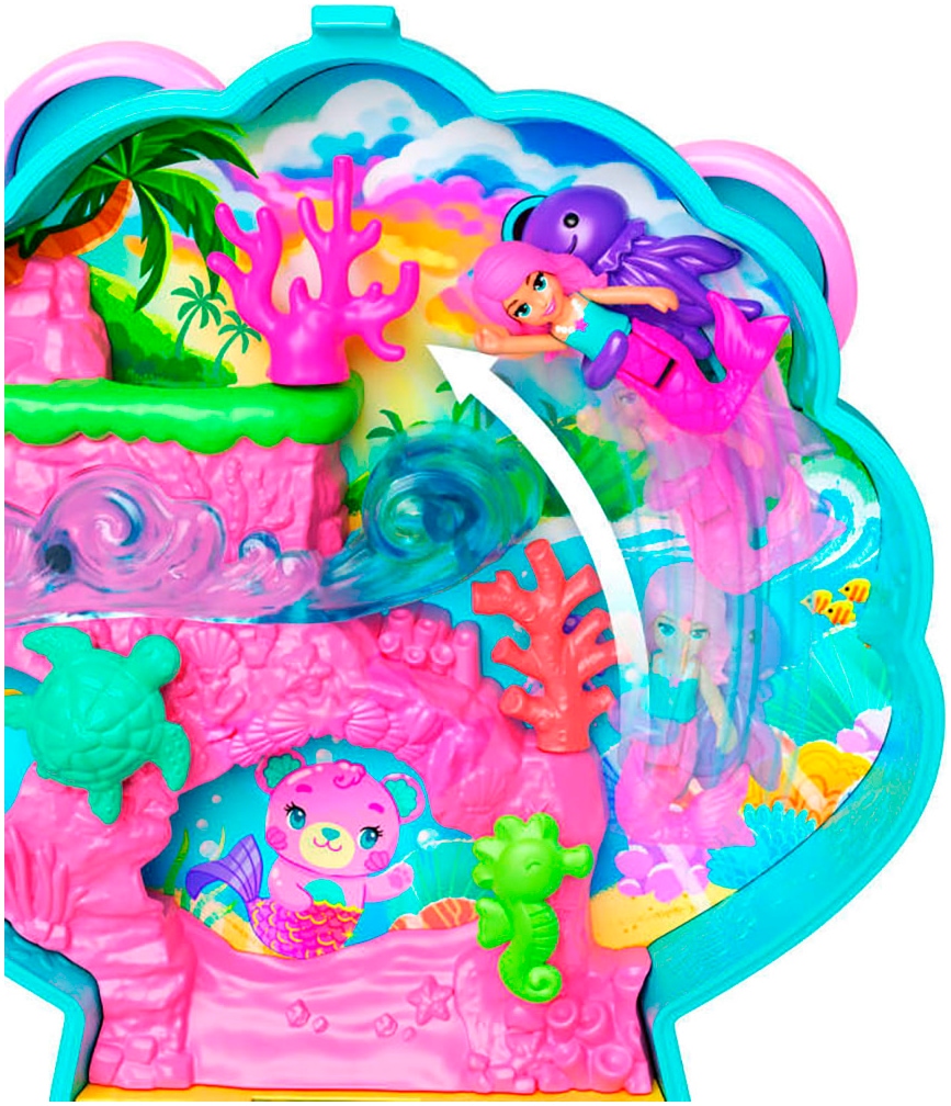 Polly Pocket Spielwelt »Meer-Bär Schatulle«