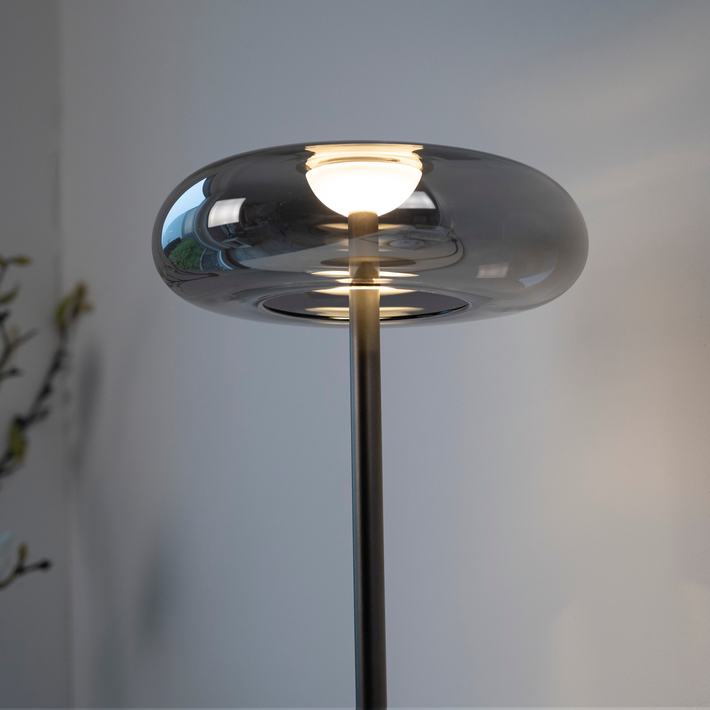 SCHÖNER WOHNEN-Kollektion LED Tischleuchte »POSH« LED-Board 1 Stk. Warmweiß SCHÖNER WOHNEN Kollektion, Schnurdimmer, Memoryfunktion