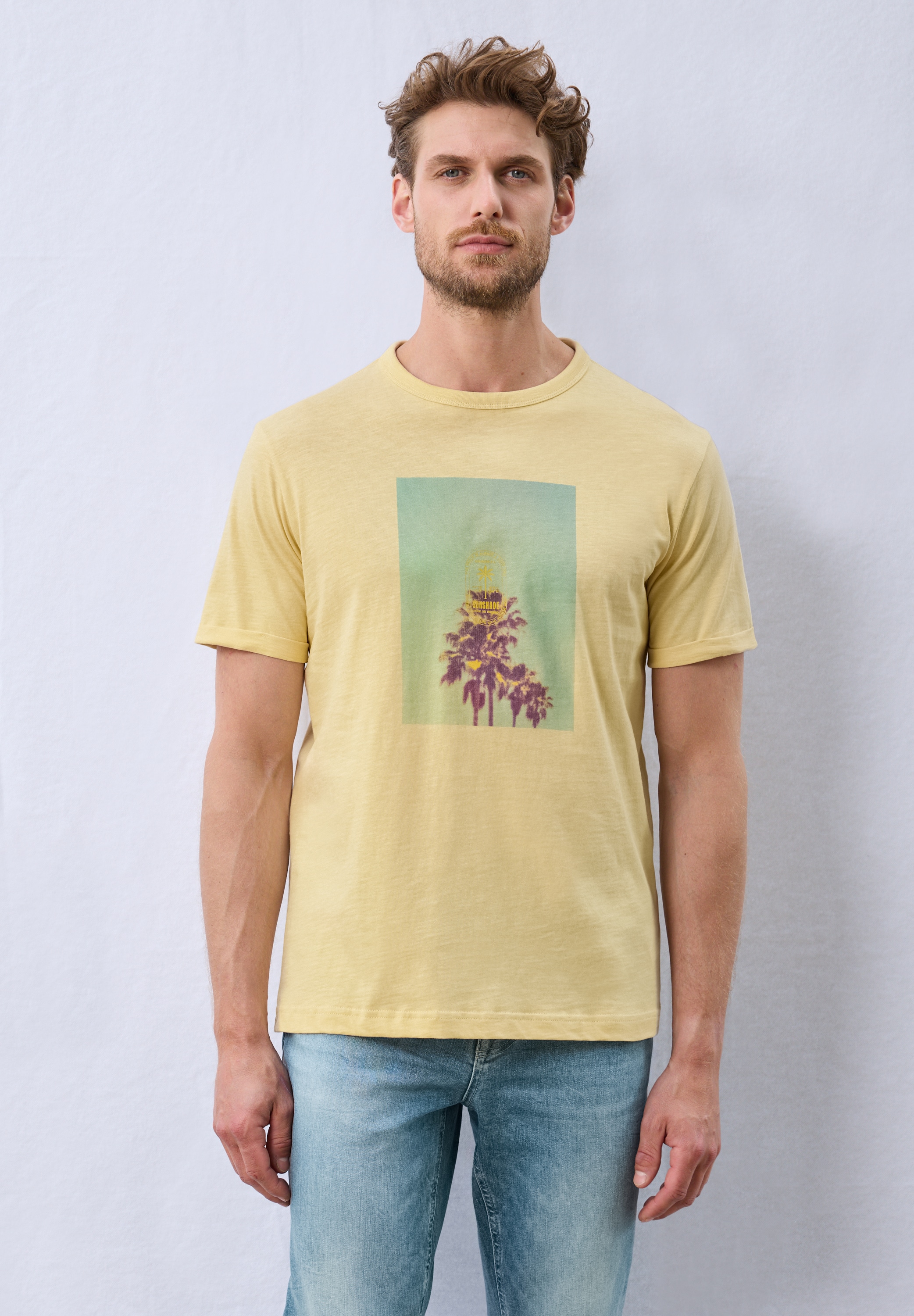 STREET ONE MEN T-Shirt, aus reiner Baumwolle günstig online kaufen