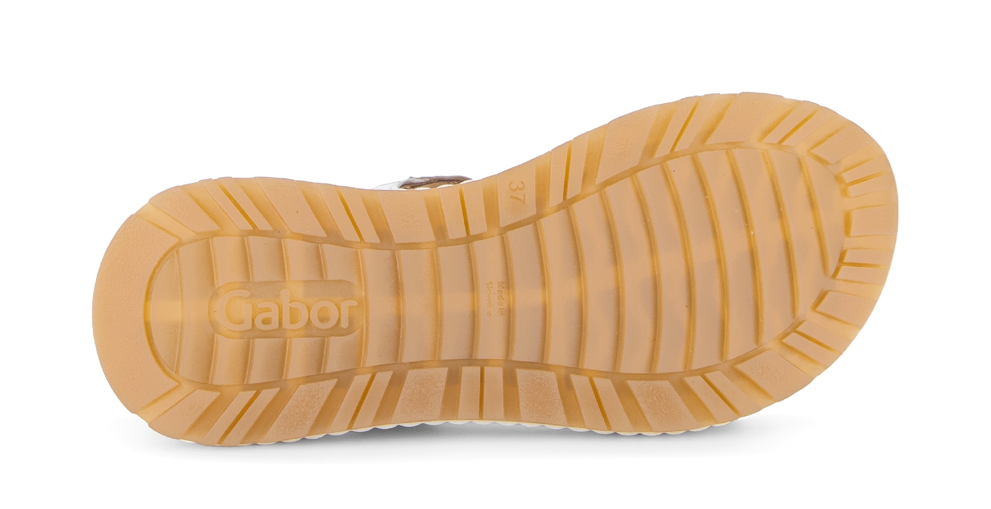 Gabor Keilsandalette  Riemchensandale, Sommerschuh mit edlem Schmuckelement