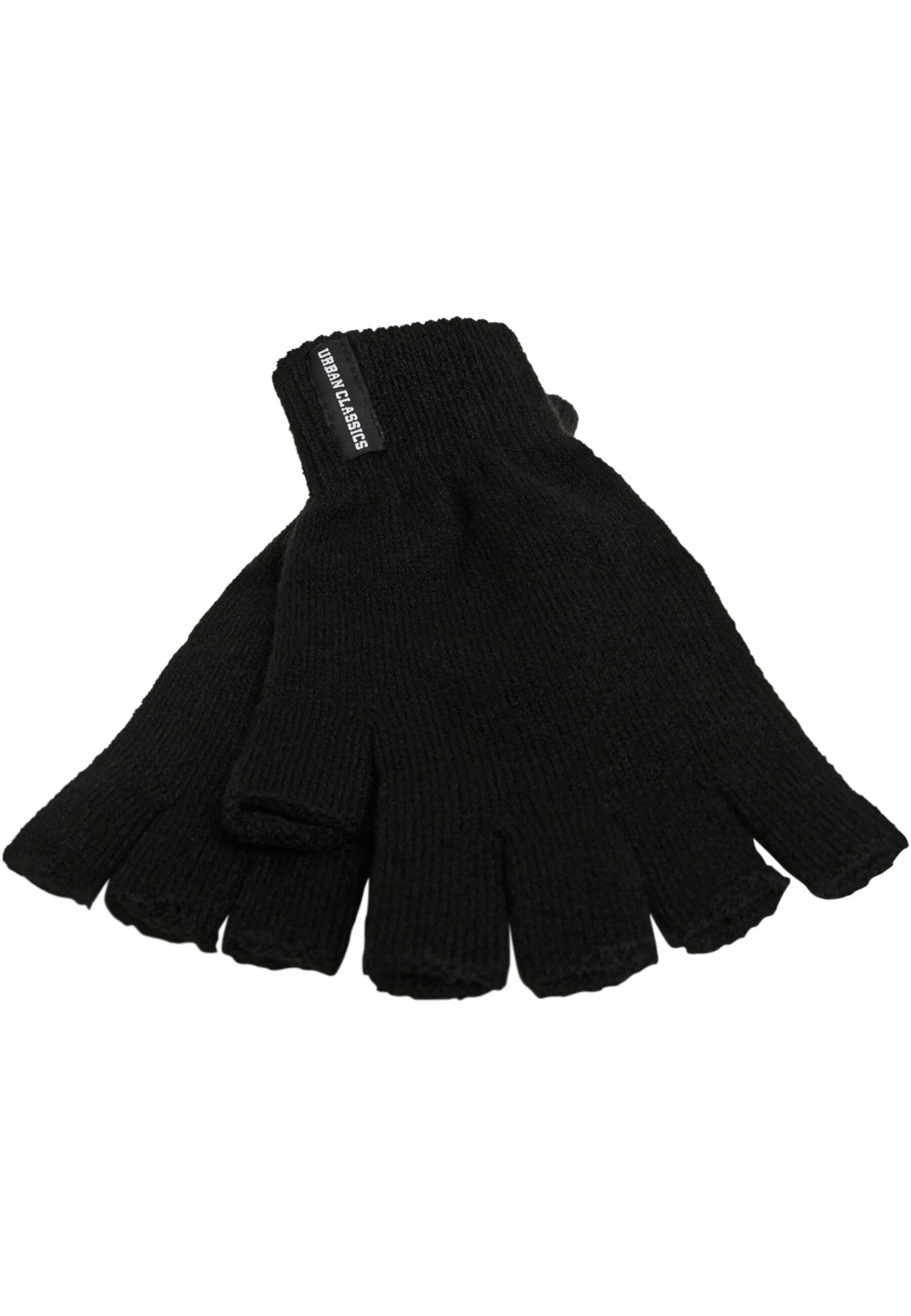URBAN CLASSICS Baumwollhandschuhe »Urban Classics Unisex Half Finger Gloves 2-Pack«