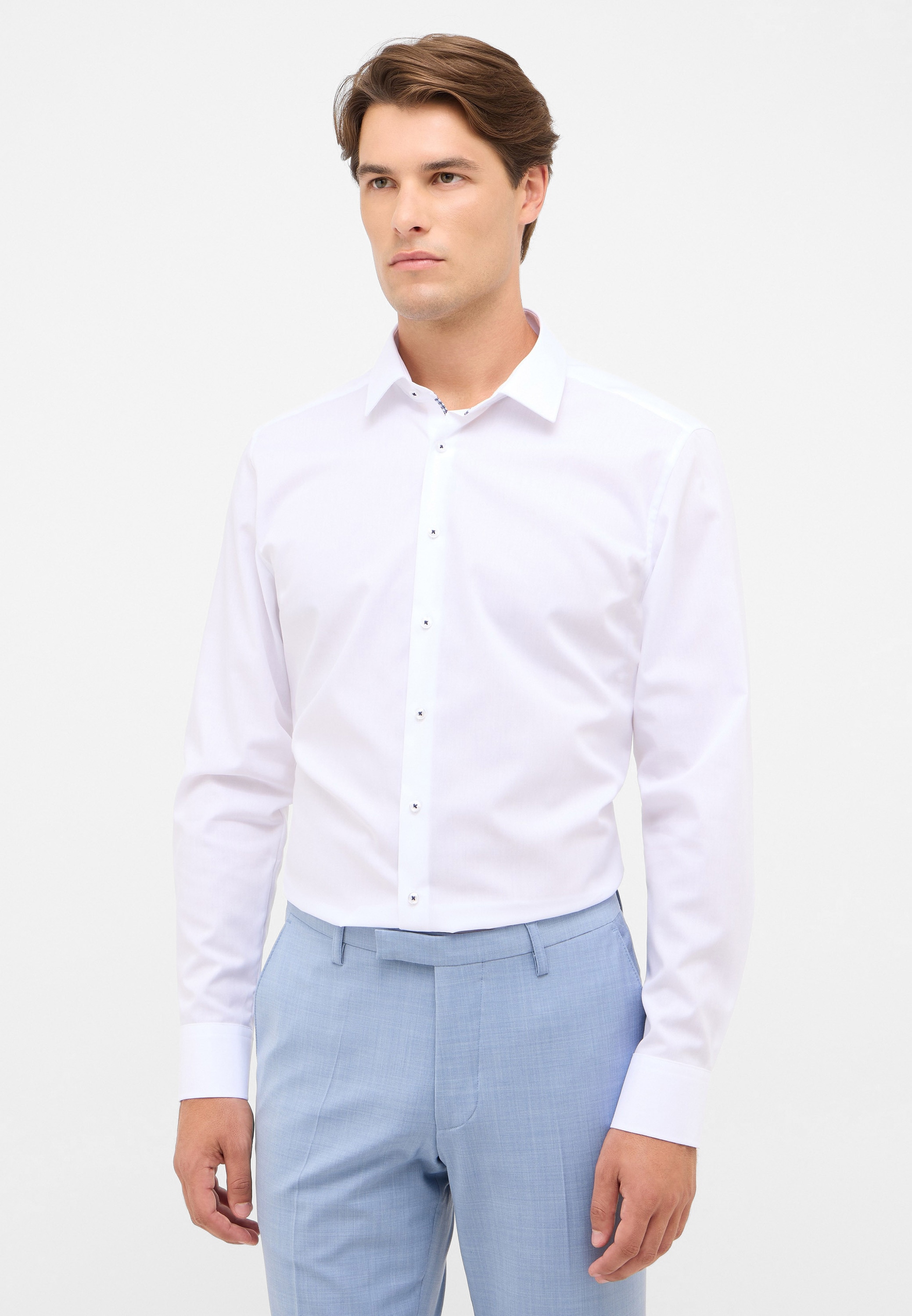 Eterna Langarmhemd "SLIM FIT" NON IRON (bügelfrei) günstig online kaufen