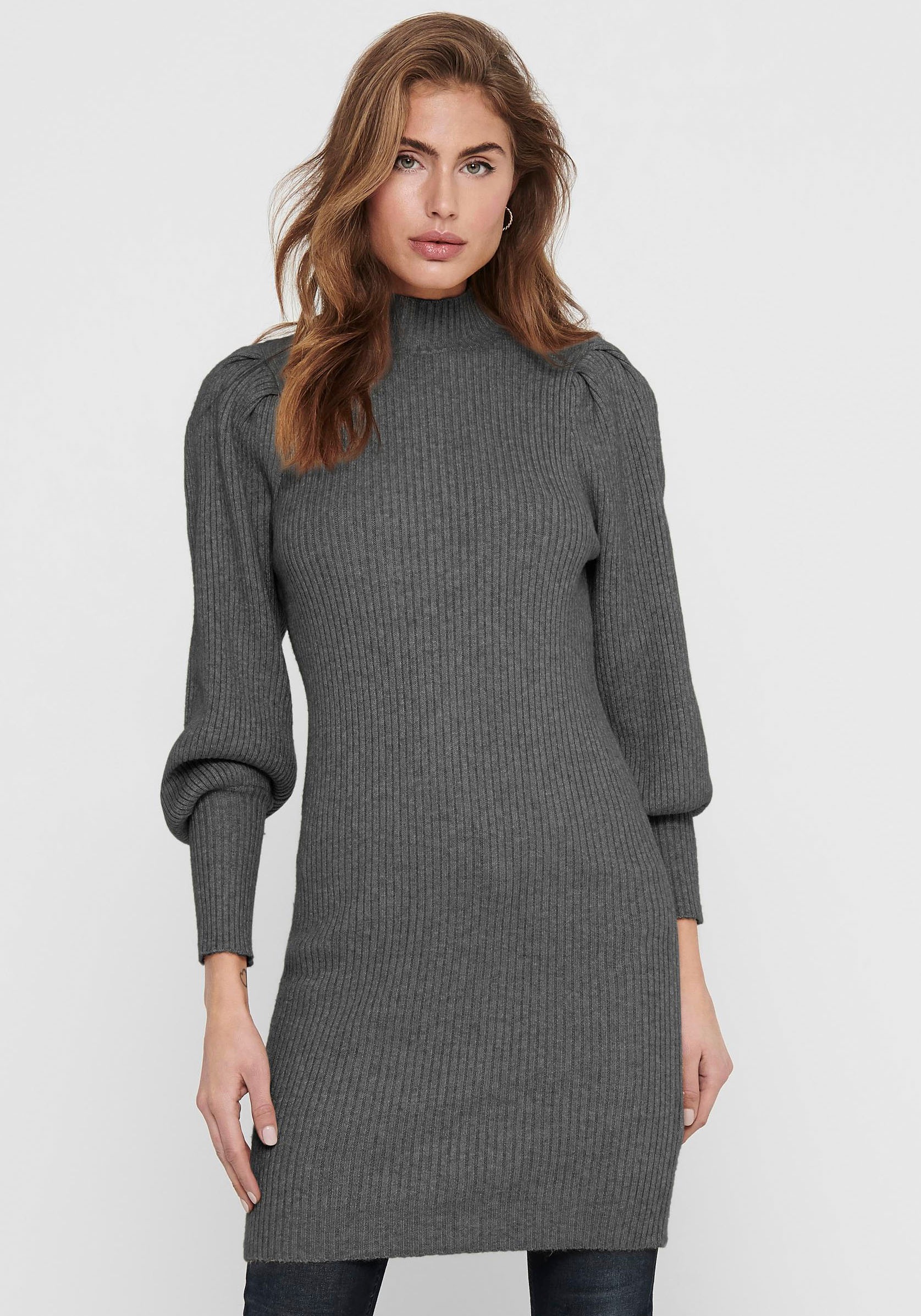 ONLY Strickkleid "ONLKATIA L/S DRESS KNT NOOS" Viskosemischung günstig online kaufen