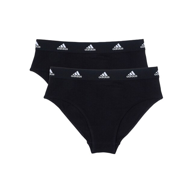 adidas Sportswear Bikinislip, (2er-Pack), Bikini mit Logo-Schriftzug im  Gummibund online bestellen | BAUR