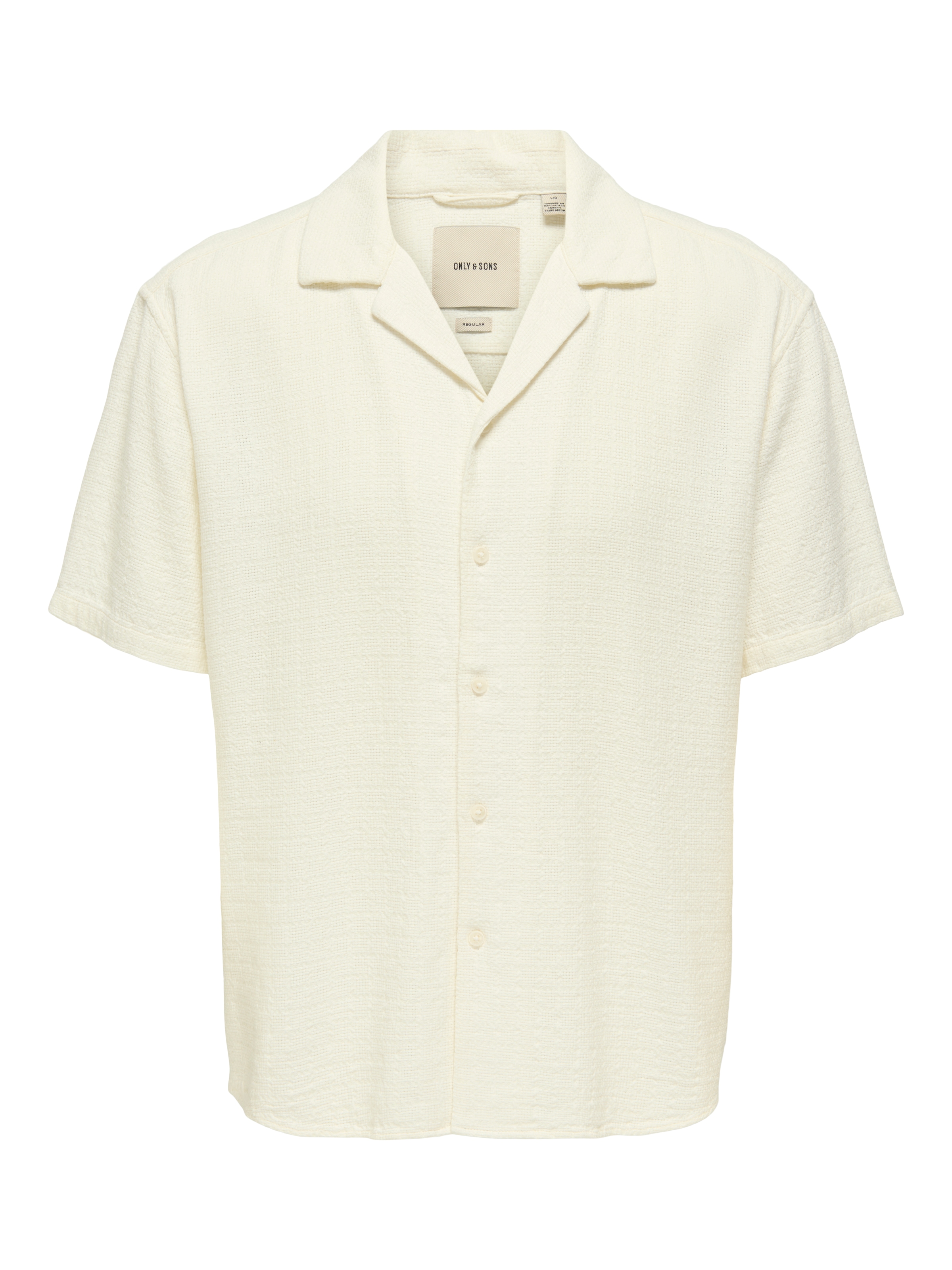 ONLY & SONS Kurzarmhemd »ONSLATHAM RLXSS RESORT LINEN STRUC 0257«