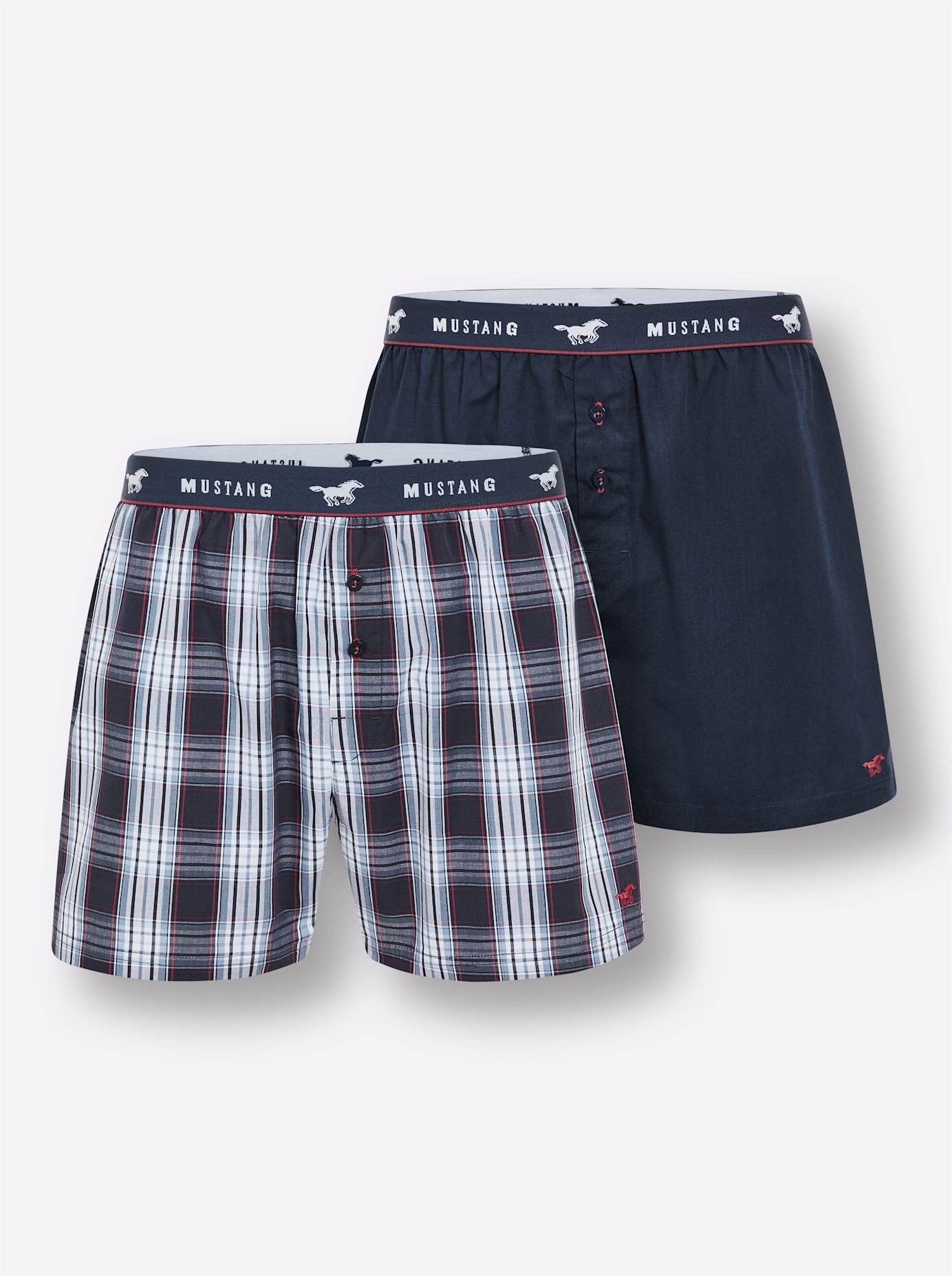 MUSTANG Boxershorts, (2 St.)