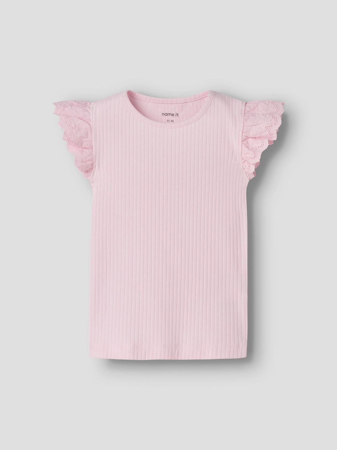 Name It T-Shirt "Nmfhavelle Cap Sl Top" Baumwollmischung, Normal Geschnitten