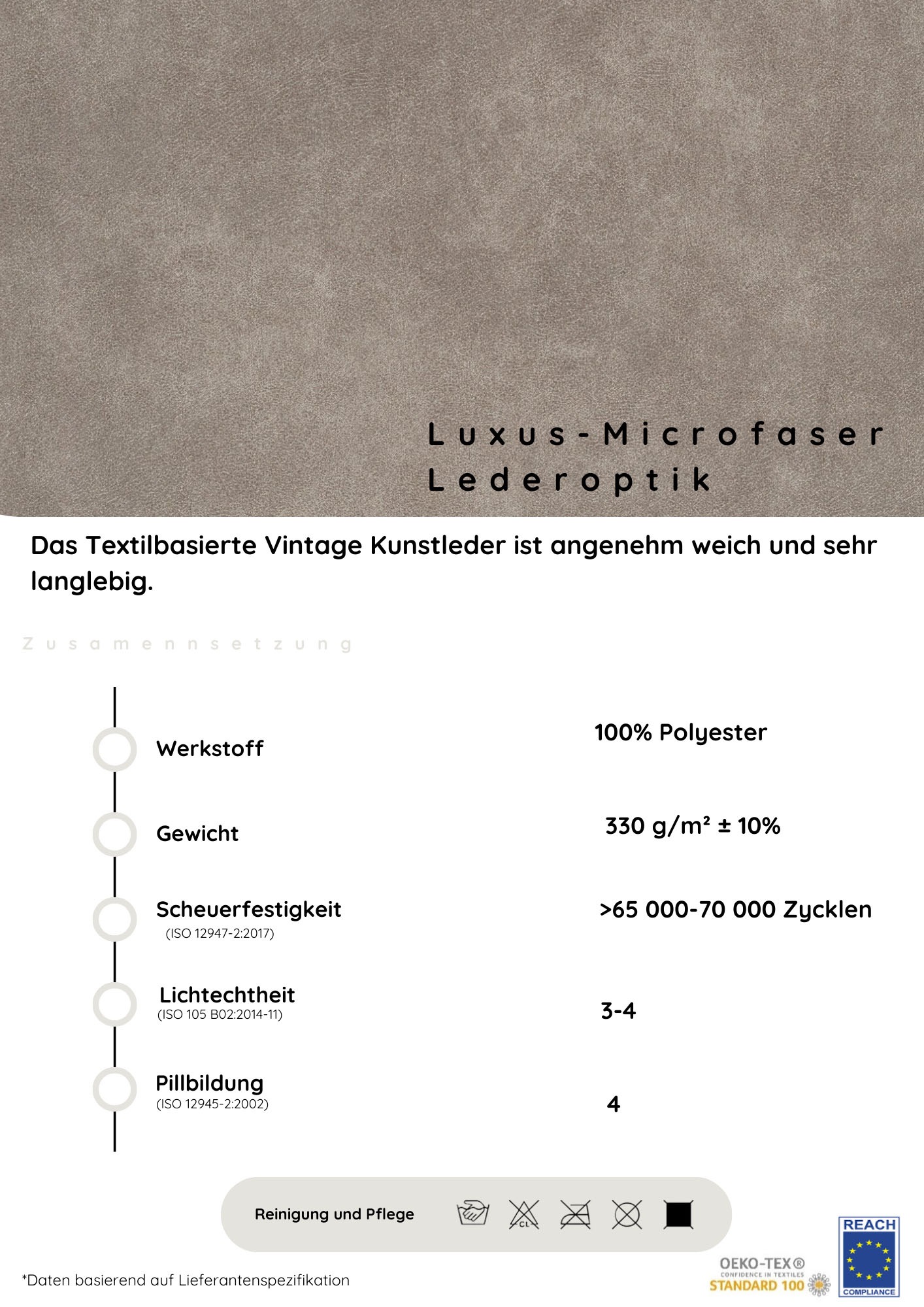 Thumbnail - Home affaire Ohrensessel "Eric", inklusive Hocker in Karostoff oder Luxusmicrofaser Vintageoptik