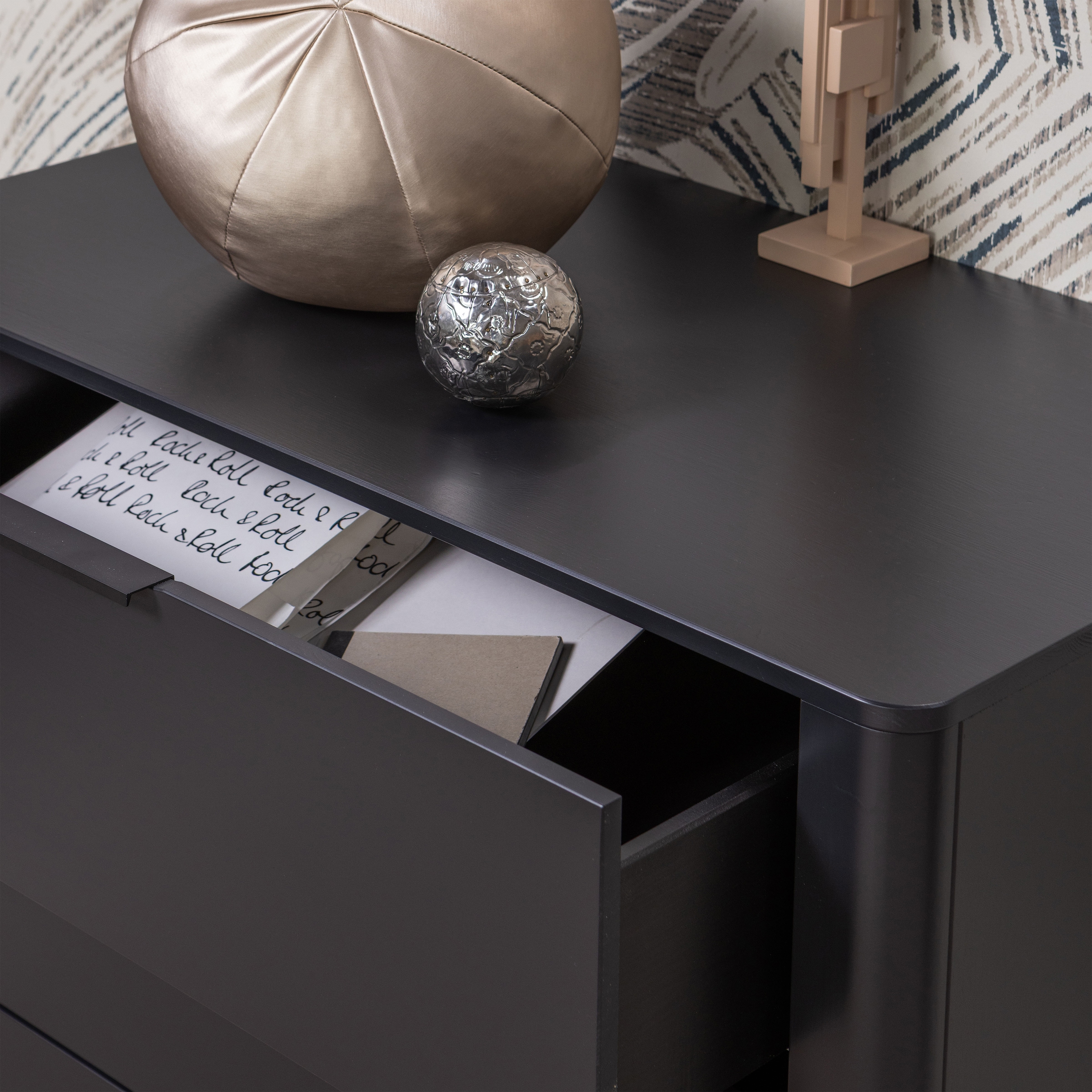 WOOOD Sideboard »Gunnar FSC®-Mix Massivkiefer mit Dämpfung Funktion, 94 x 52 x 93 cm« Tragkraft 15 kg pro Schublade, einfach zu montieren,sichtbare Maserung