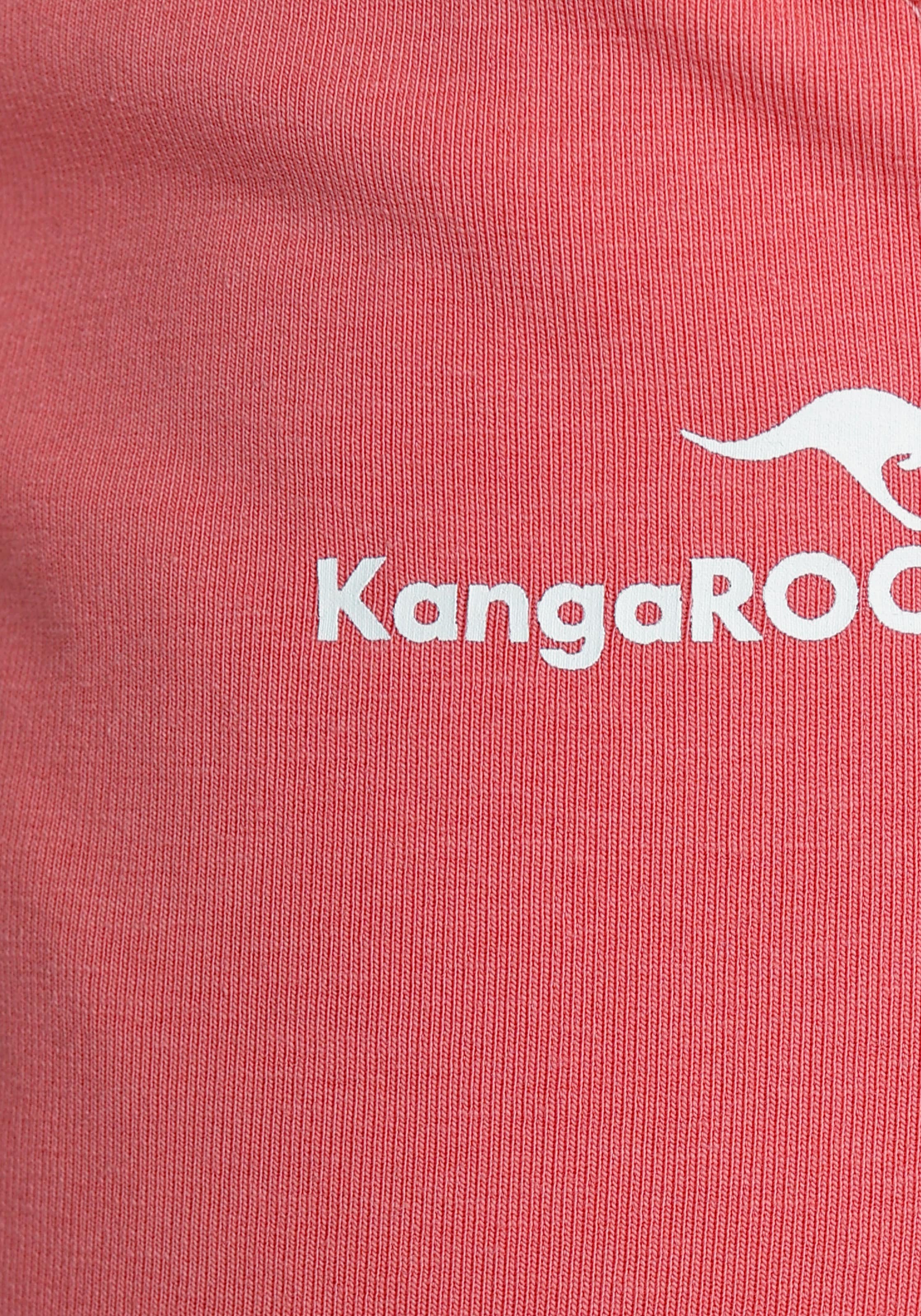 in bestellen 7/8-Länge Logo-Druck BAUR mit KangaROOS | Jogginghose,