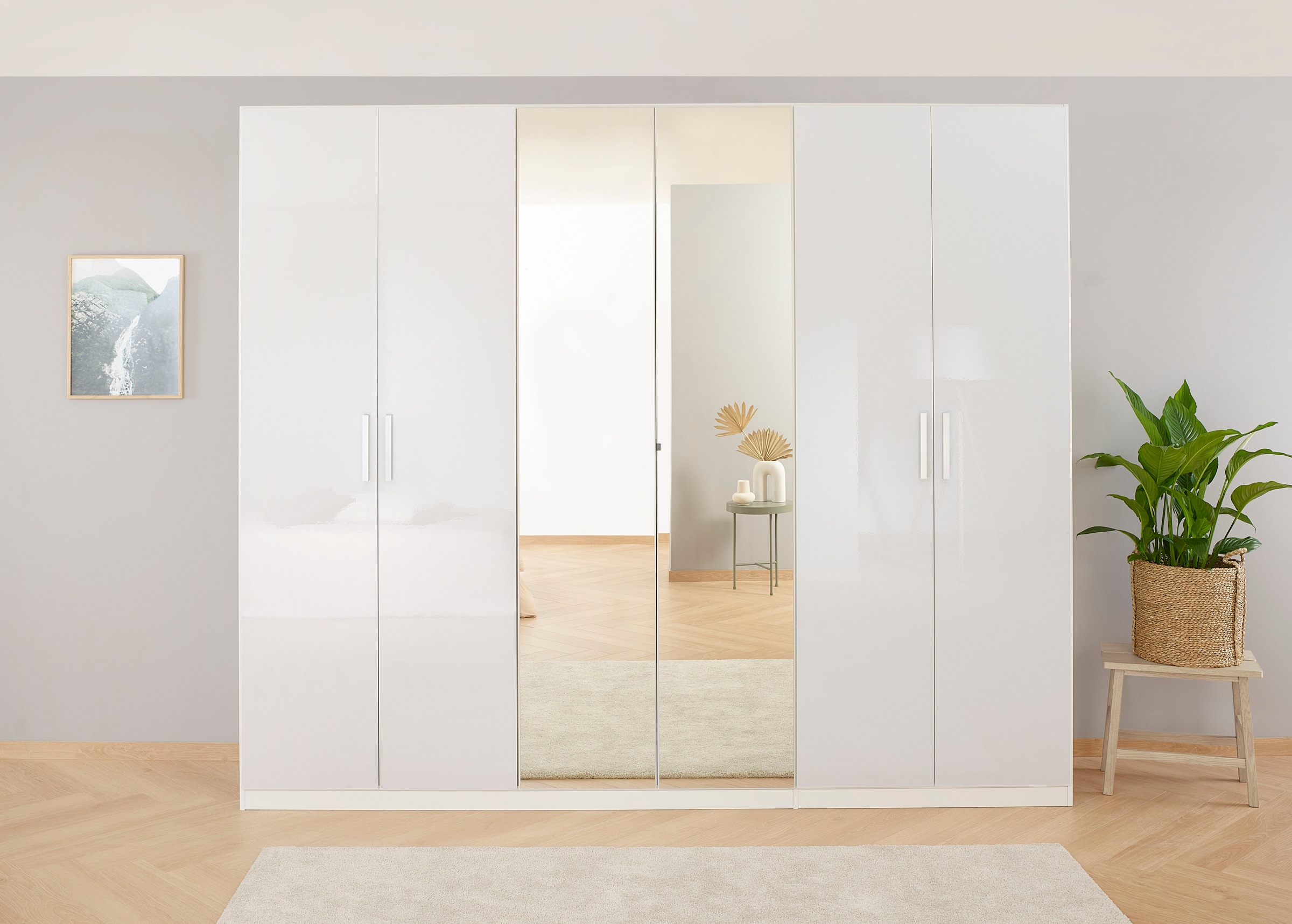 rauch Drehtürenschrank "Kleiderschrank Schrank Garderobe KOLUNA Hochglanz-F günstig online kaufen