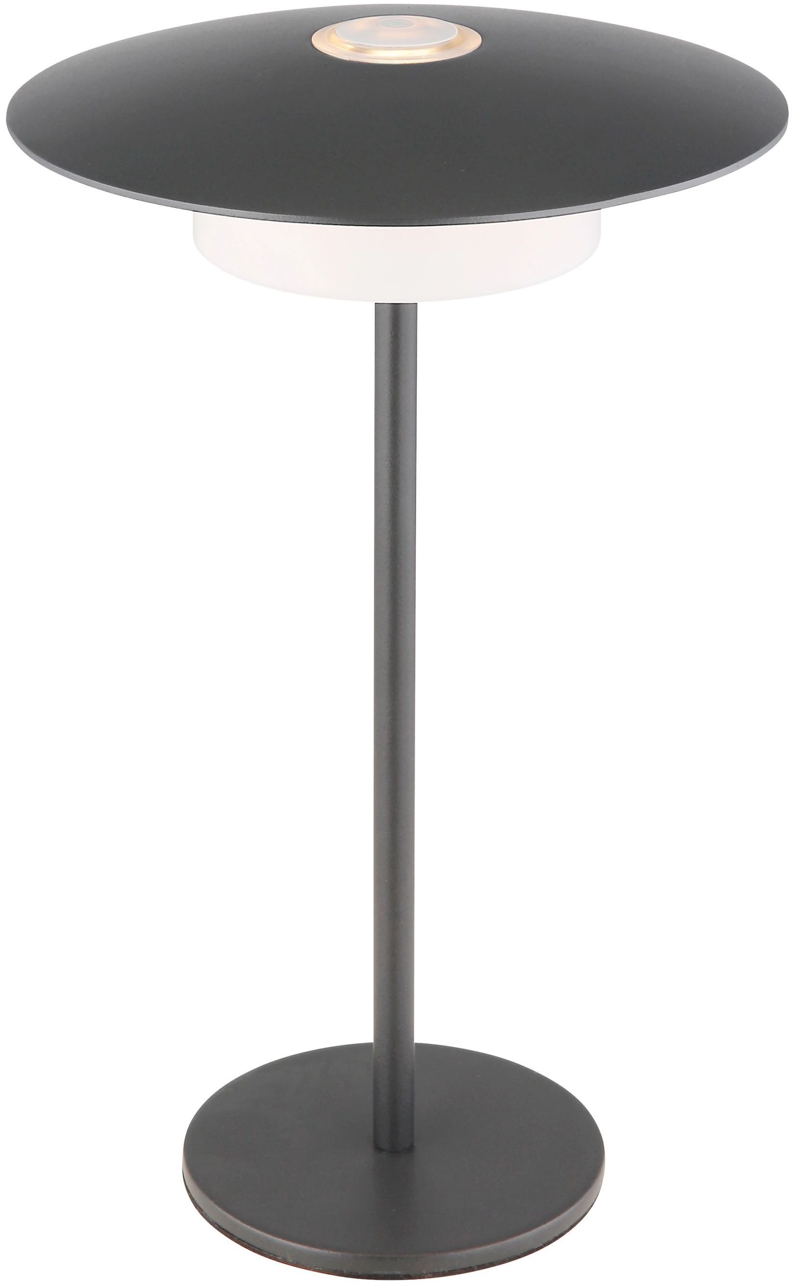 GLOBO LIGHTING LED Tischleuchte »KYLER«, 1 flammig, Leuchtmittel LED-Modul | LED fest integriert, Akku Tisch- und Wandleuchte, Touchdimmer, Lichttemperaturwechsel