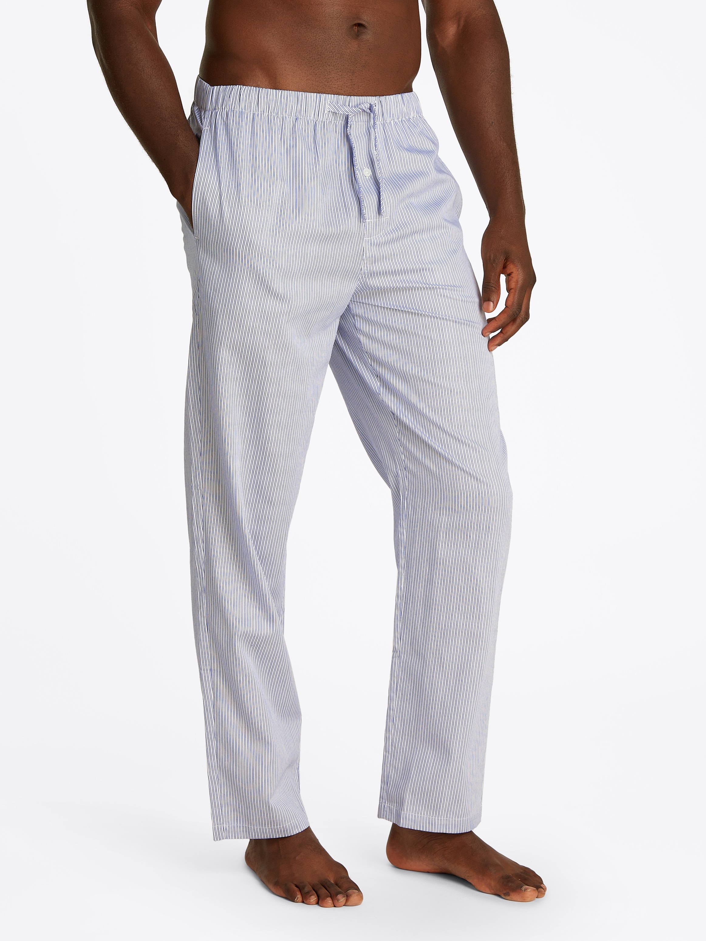 Tommy Hilfiger Underwear Pyjamahose "WOVEN PJ PANT PRINT", mit Streifenmust günstig online kaufen