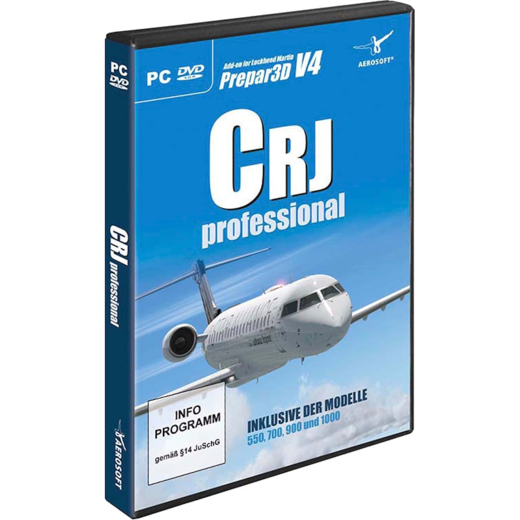 aerosoft Spielesoftware »AddOn P3D CRJ Professional«, PC