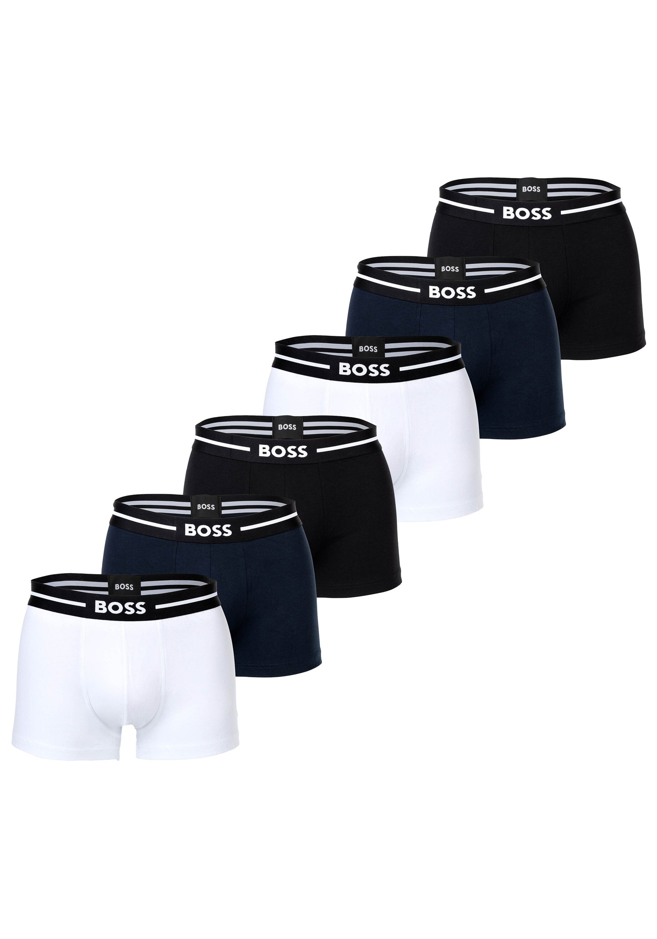 BOSS Boxershorts "Boxershort Trunk 3P Bold 10257977 01 6er Pack" günstig online kaufen